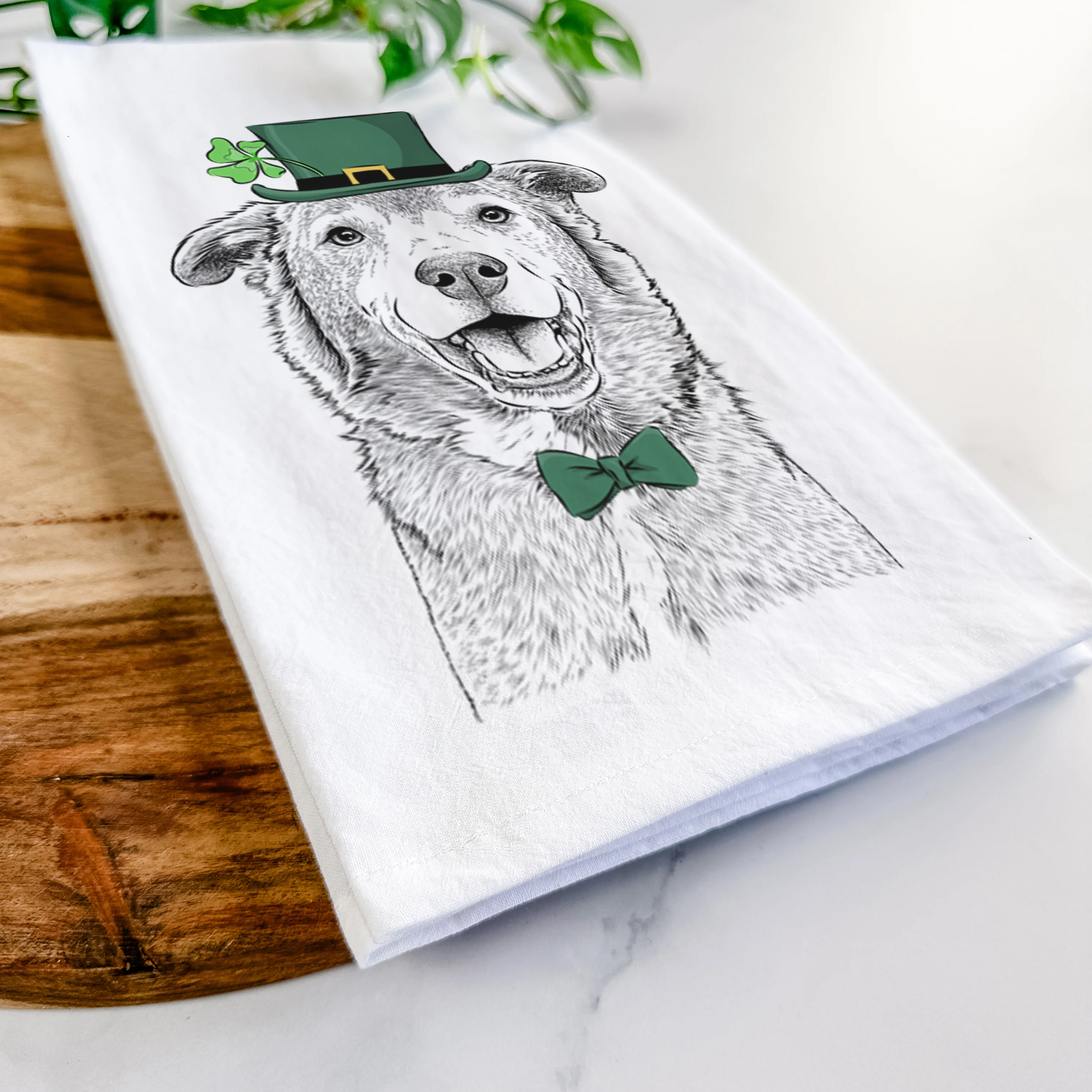 Logan the Rescue Mutt Tea Towel - Image 13