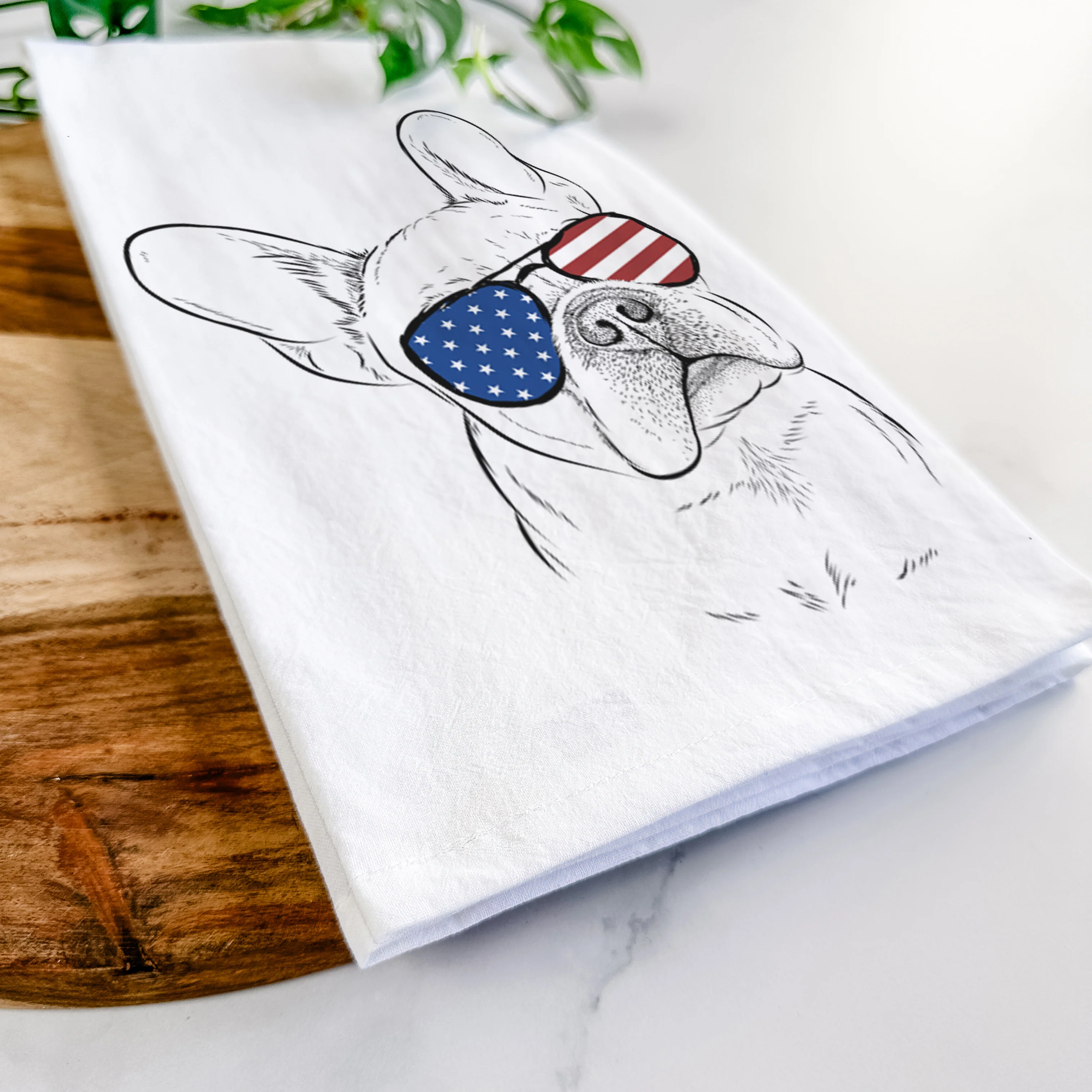 Loki the French Bulldog Tea Towel - Image 12