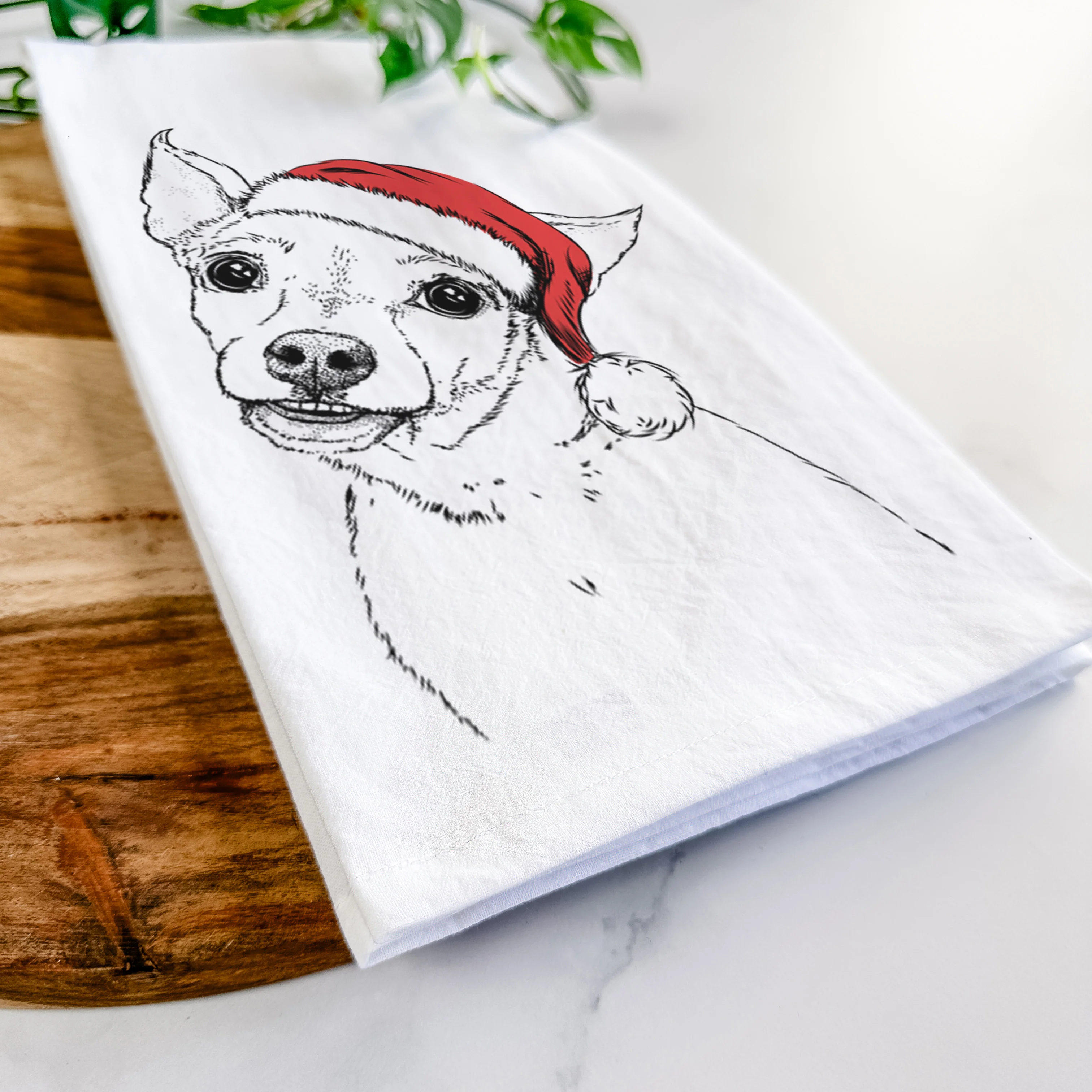 Lola the Chiweenie Tea Towel - Image 9