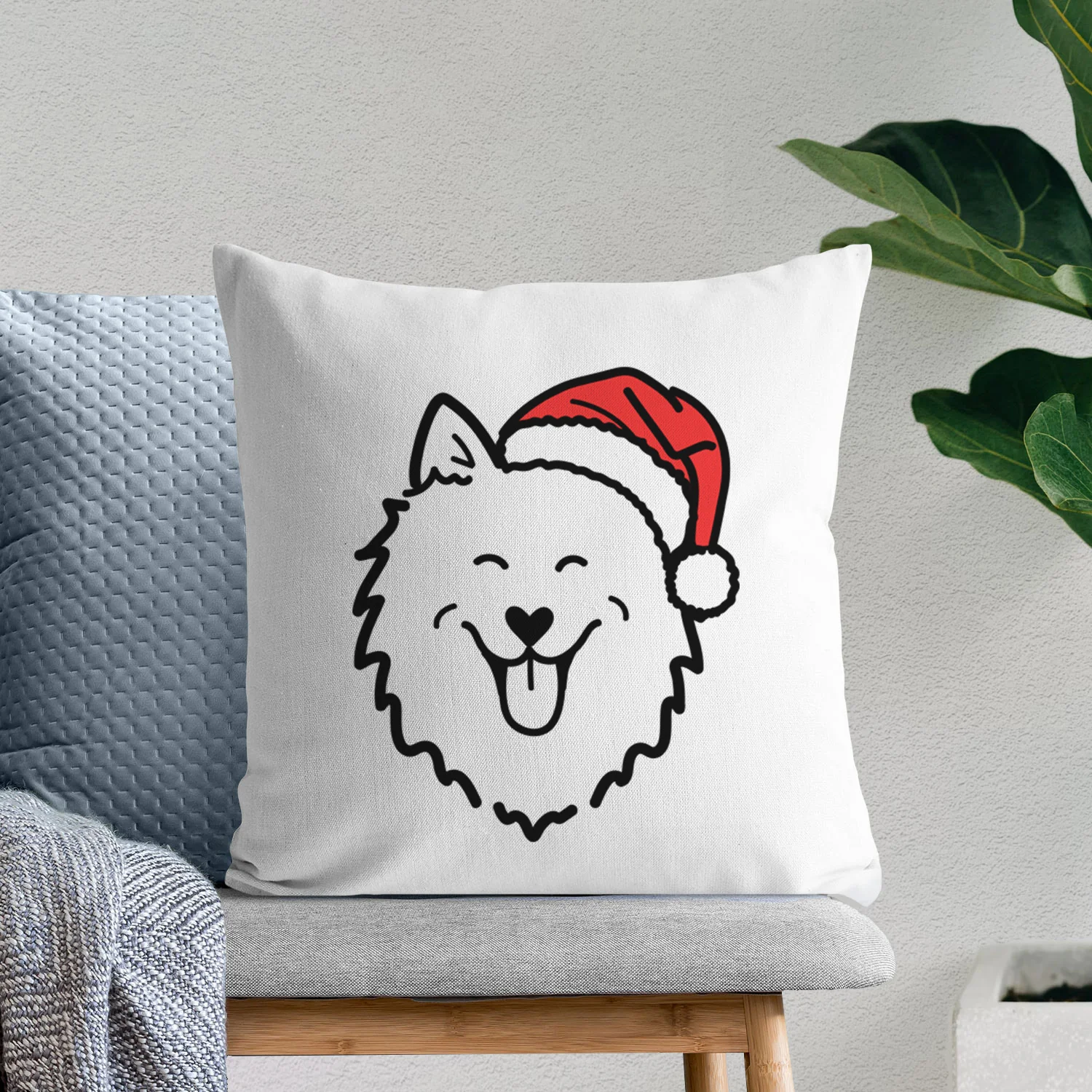 Love Always American Eskimo - Throw Pillow Cover - Image 9
