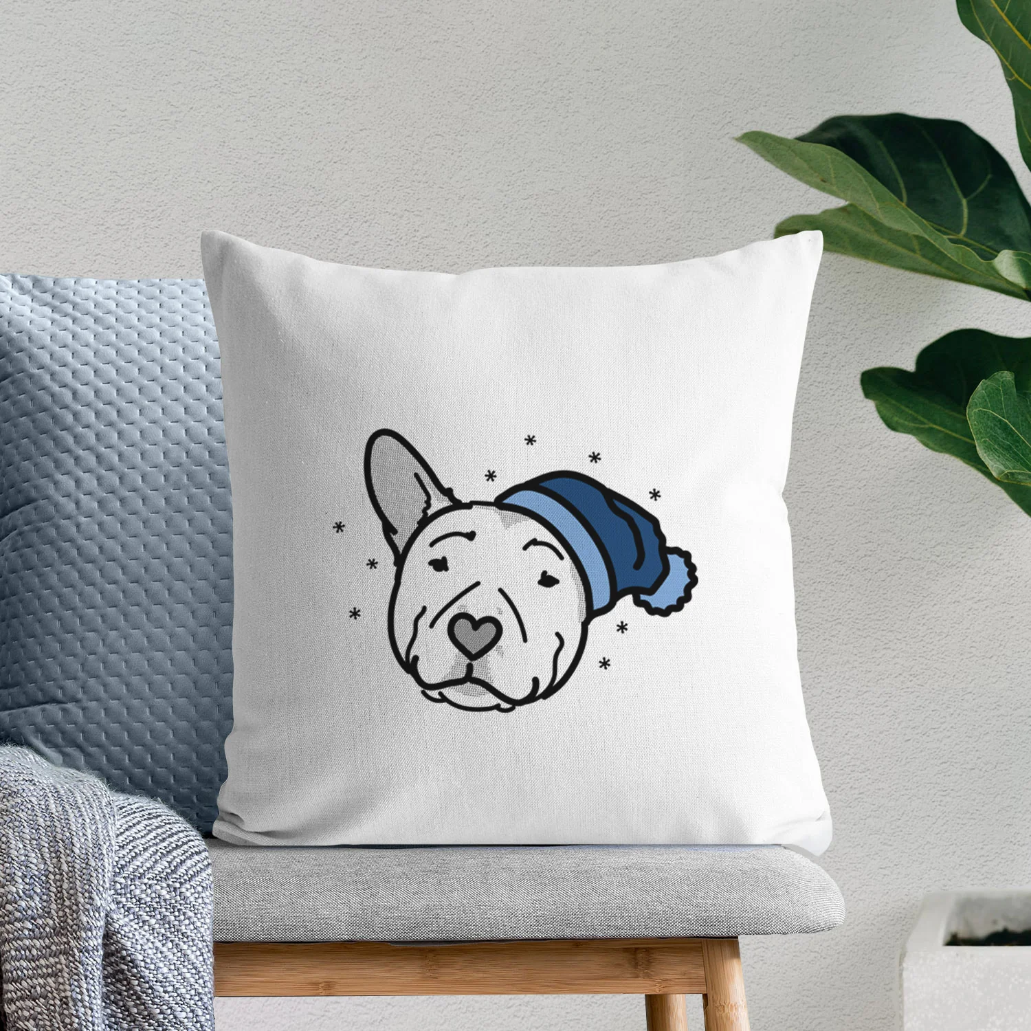 Love Always Pitbull - Archer - Throw Pillow Cover - Image 10