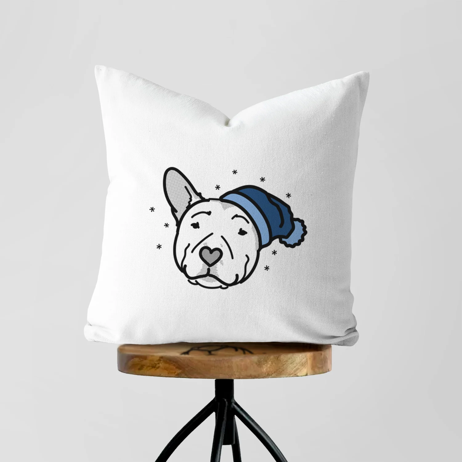 Love Always Pitbull - Archer - Throw Pillow Cover - Image 5