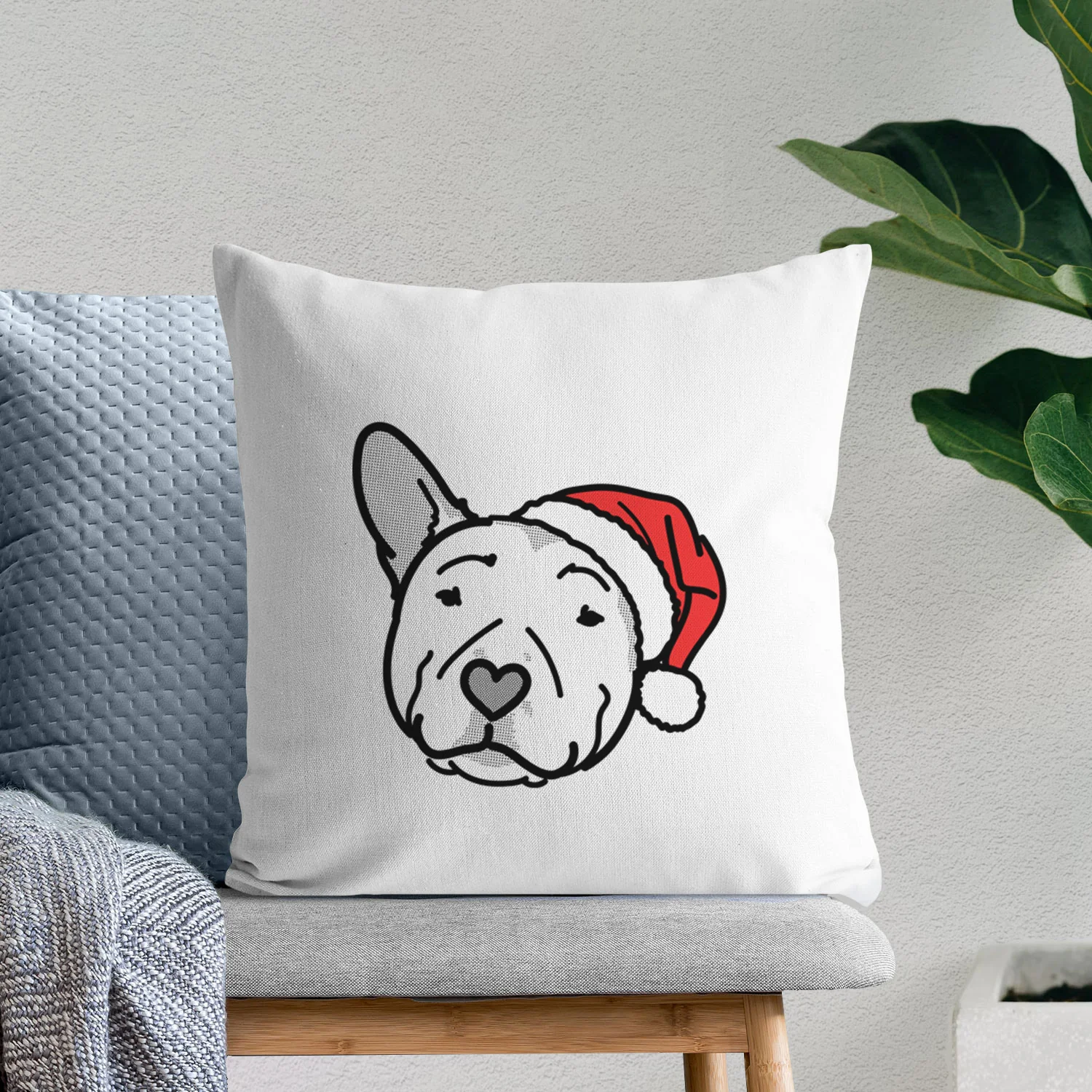 Love Always Pitbull - Archer - Throw Pillow Cover - Image 9