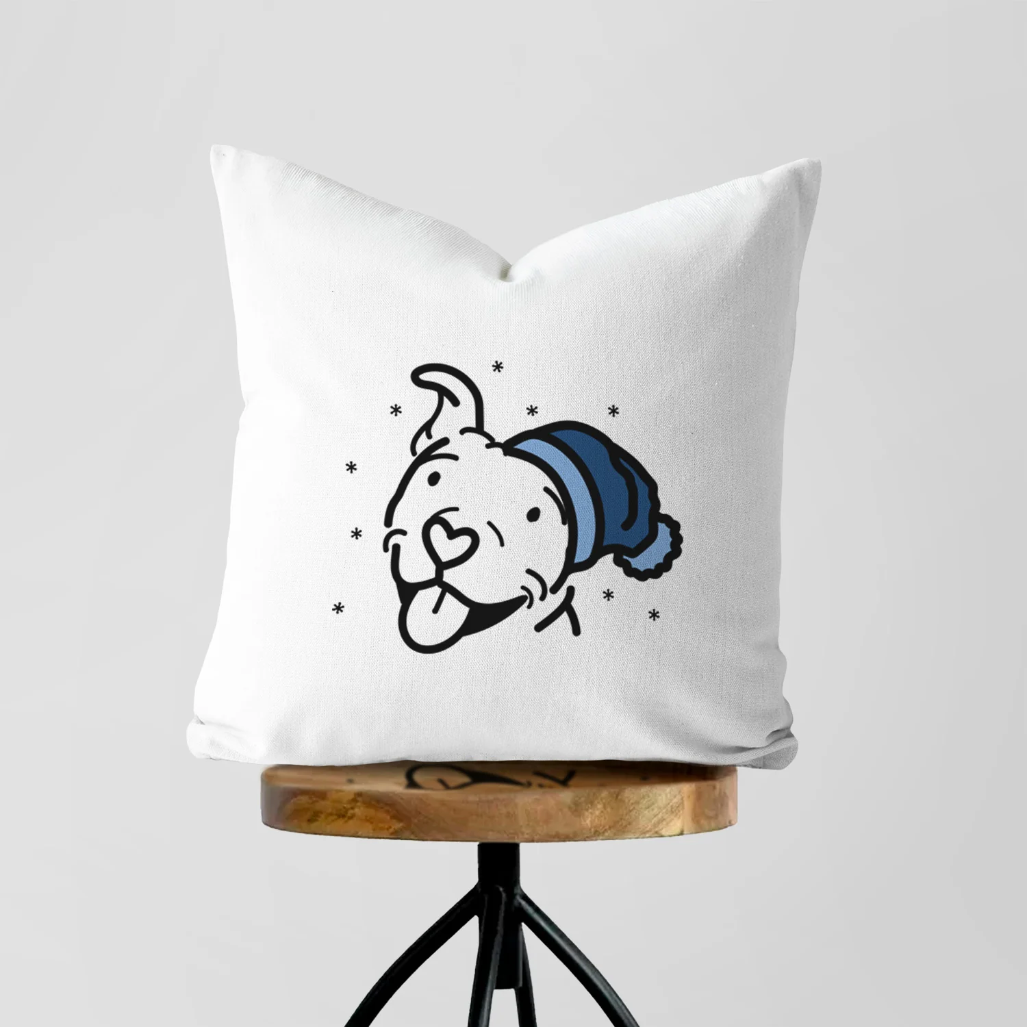 Love Always Pitbull - Arlo -  Throw Pillow Cover - Image 5