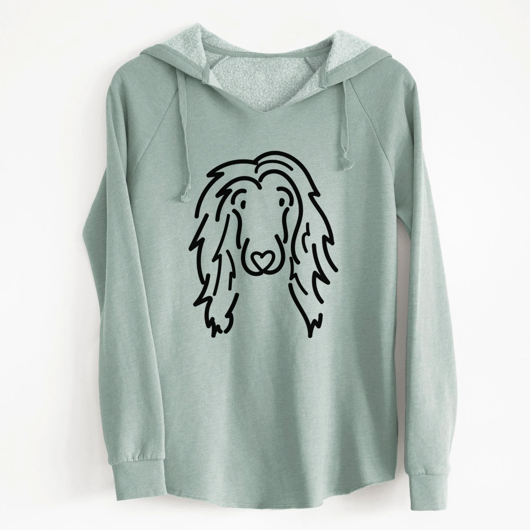 Love Always Afghan Hound - Asher - Cali Wave Hooded Sweatshirt - Image 15