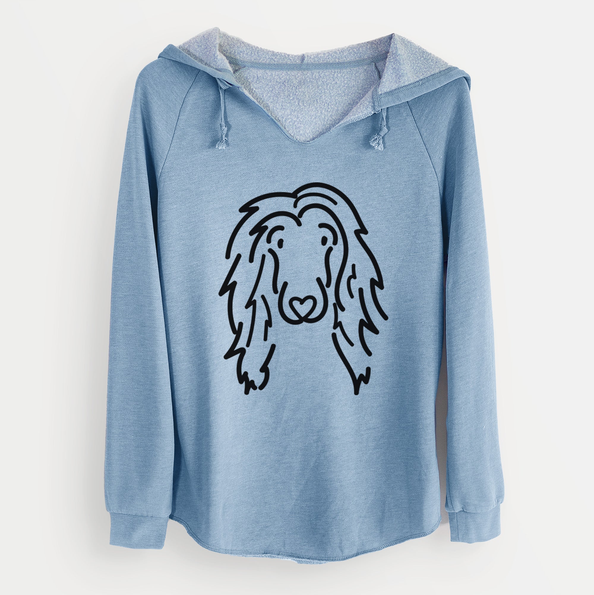 Love Always Afghan Hound - Asher - Cali Wave Hooded Sweatshirt - Image 17