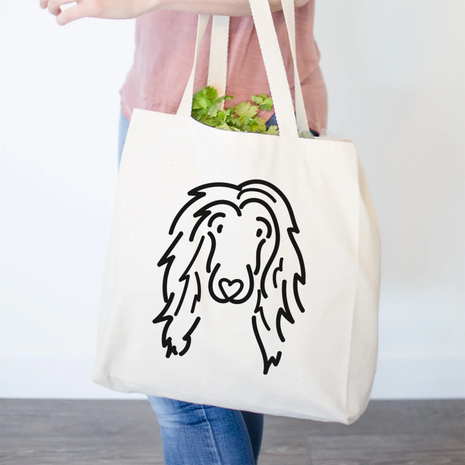 Love Always Afghan Hound - Asher - Tote Bag - Image 2