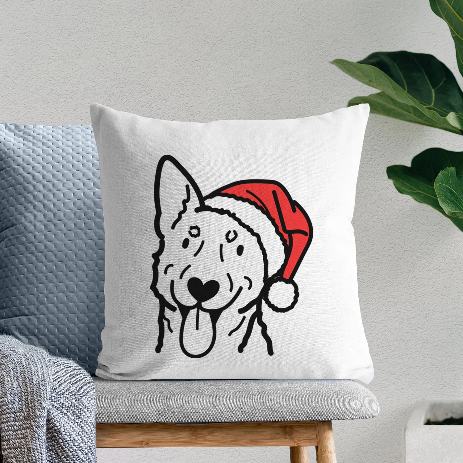 Love Always Australian Cattle Dog - Throw Pillow Cover - Image 9