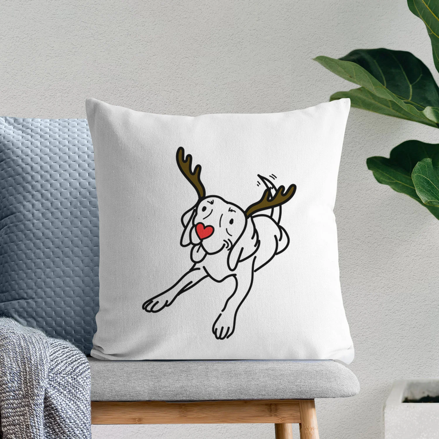 Love Always Beagle - Bagel - Throw Pillow Cover - Image 8
