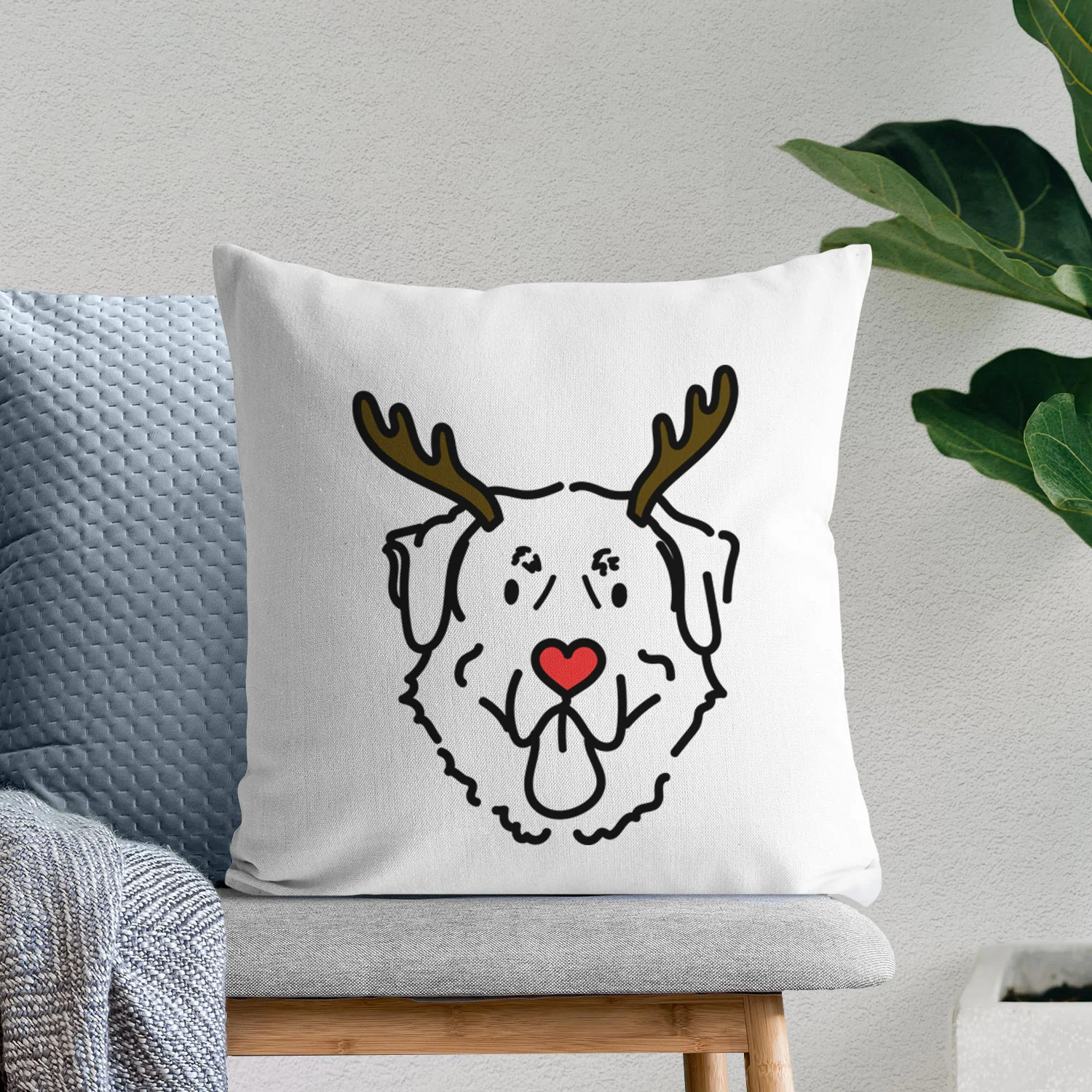 Love Always Anatolian Shepherd - Batu - Throw Pillow Cover - Image 8