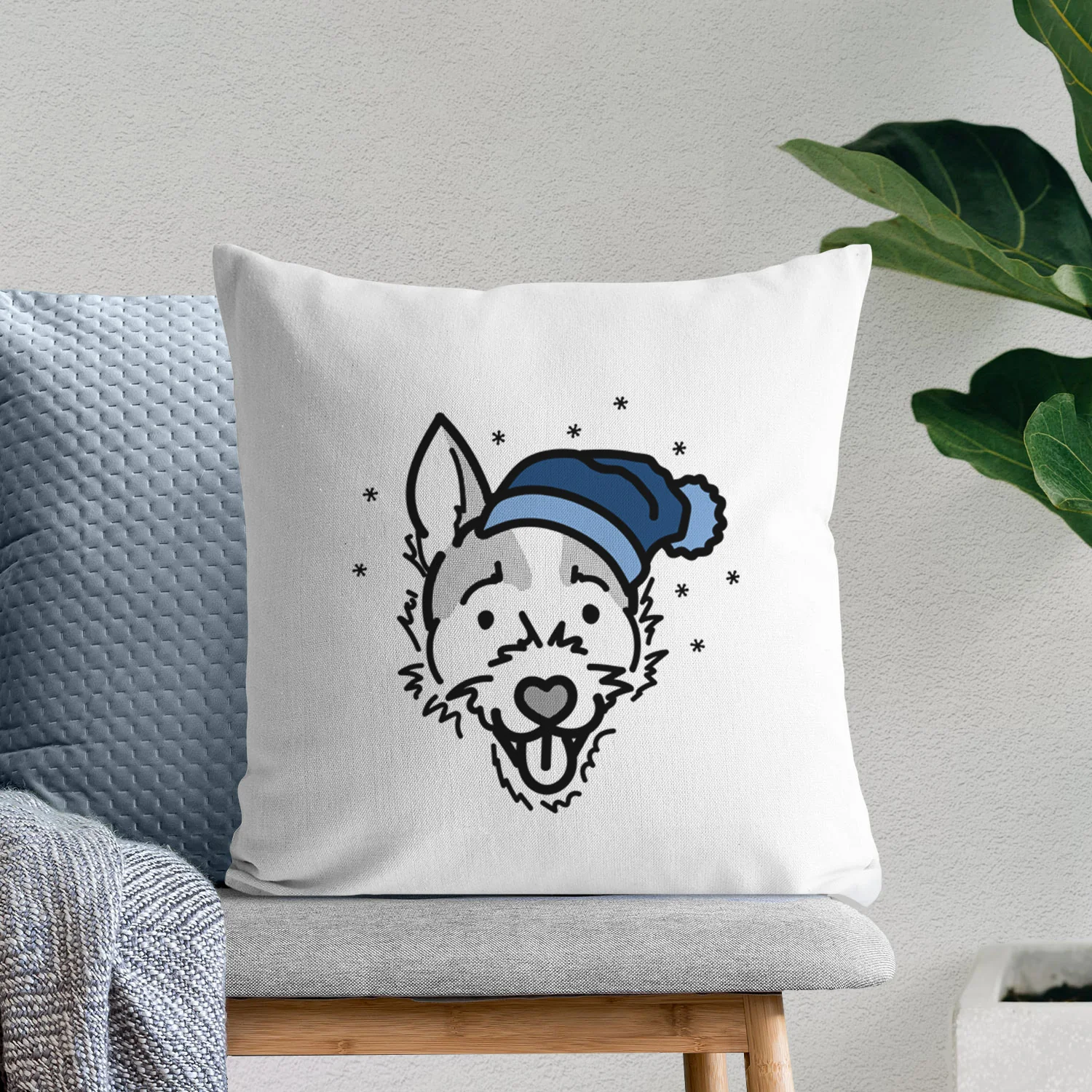 Love Always Jack Russell Terrier - Baxter - Throw Pillow Cover - Image 10