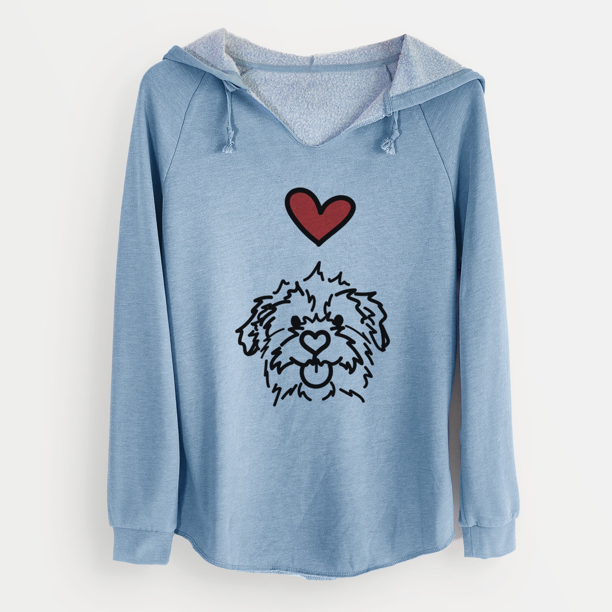 Love Always Mixed Breed - Bea - Cali Wave Hooded Sweatshirt - Image 11