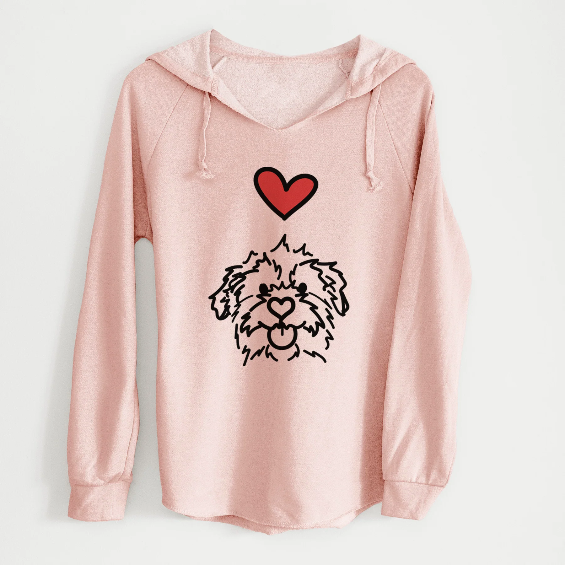 Love Always Mixed Breed - Bea - Cali Wave Hooded Sweatshirt - Image 7