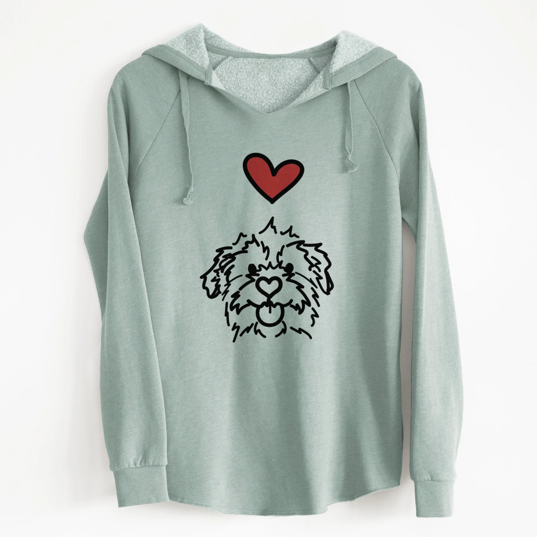 Love Always Mixed Breed - Bea - Cali Wave Hooded Sweatshirt - Image 9