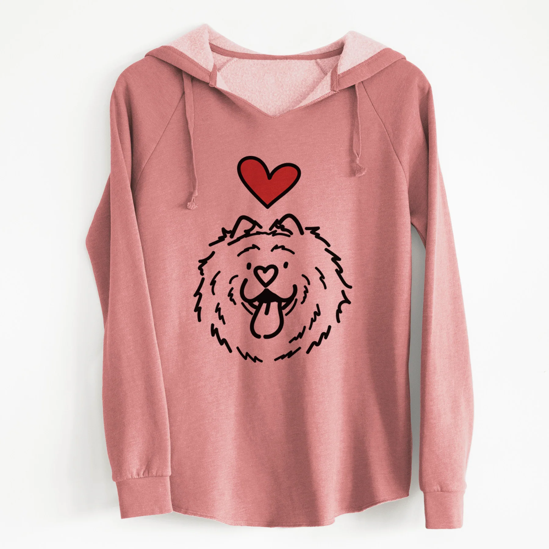 Love Always Chow Chow - Bear - Cali Wave Hooded Sweatshirt - Image 8