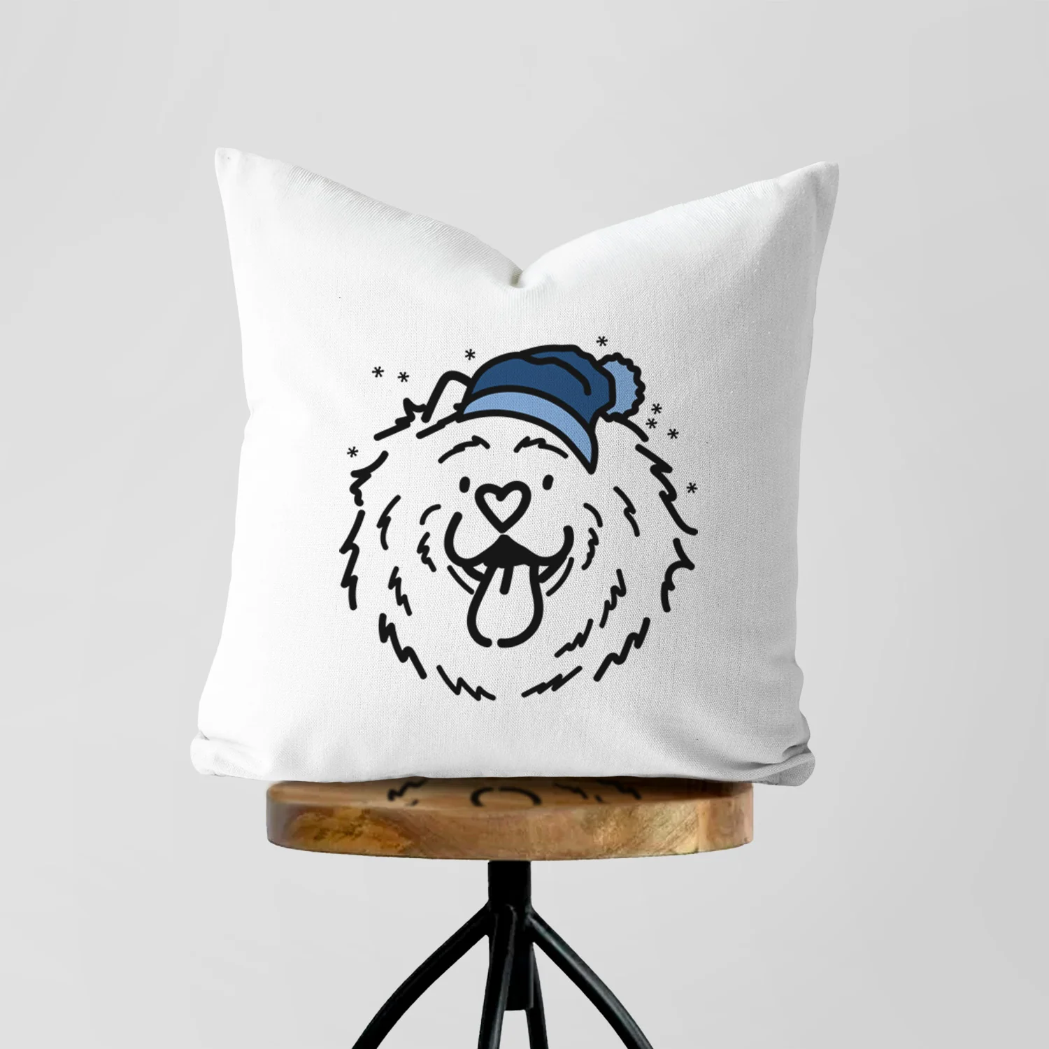Love Always Chow Chow - Bear - Throw Pillow Cover - Image 4
