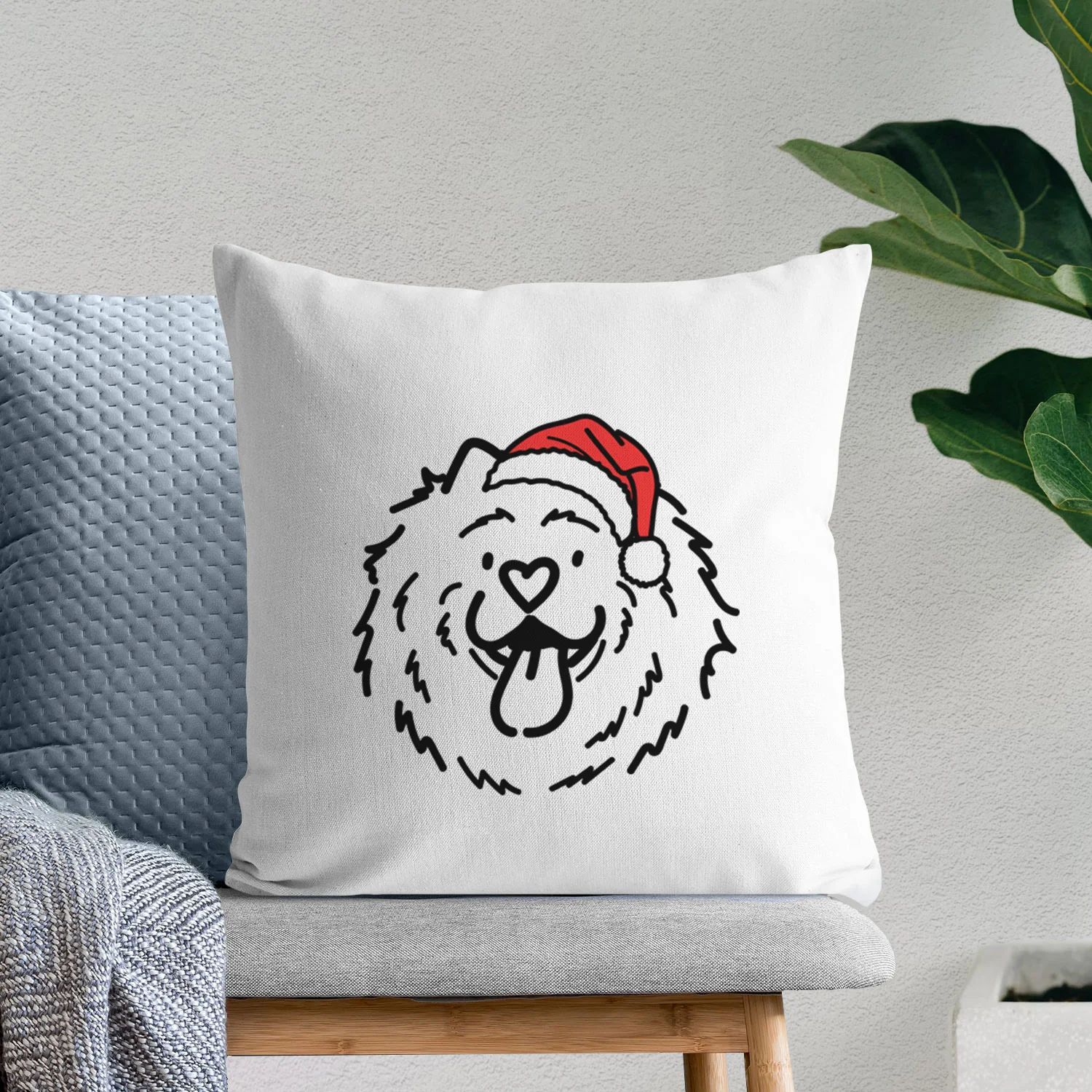 Love Always Chow Chow - Bear - Throw Pillow Cover - Image 9