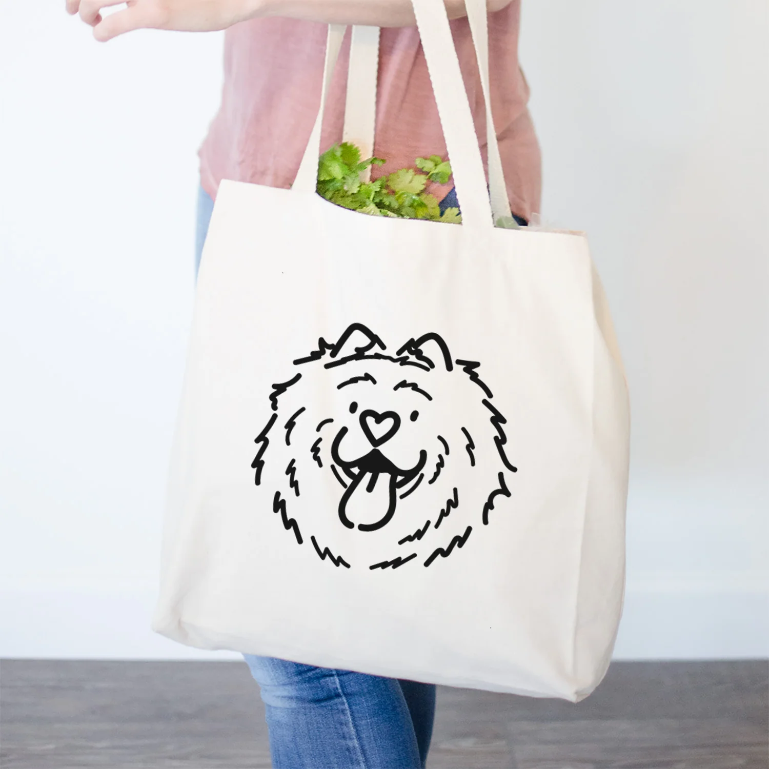 Love Always Chow Chow - Bear - Tote Bag - Image 2