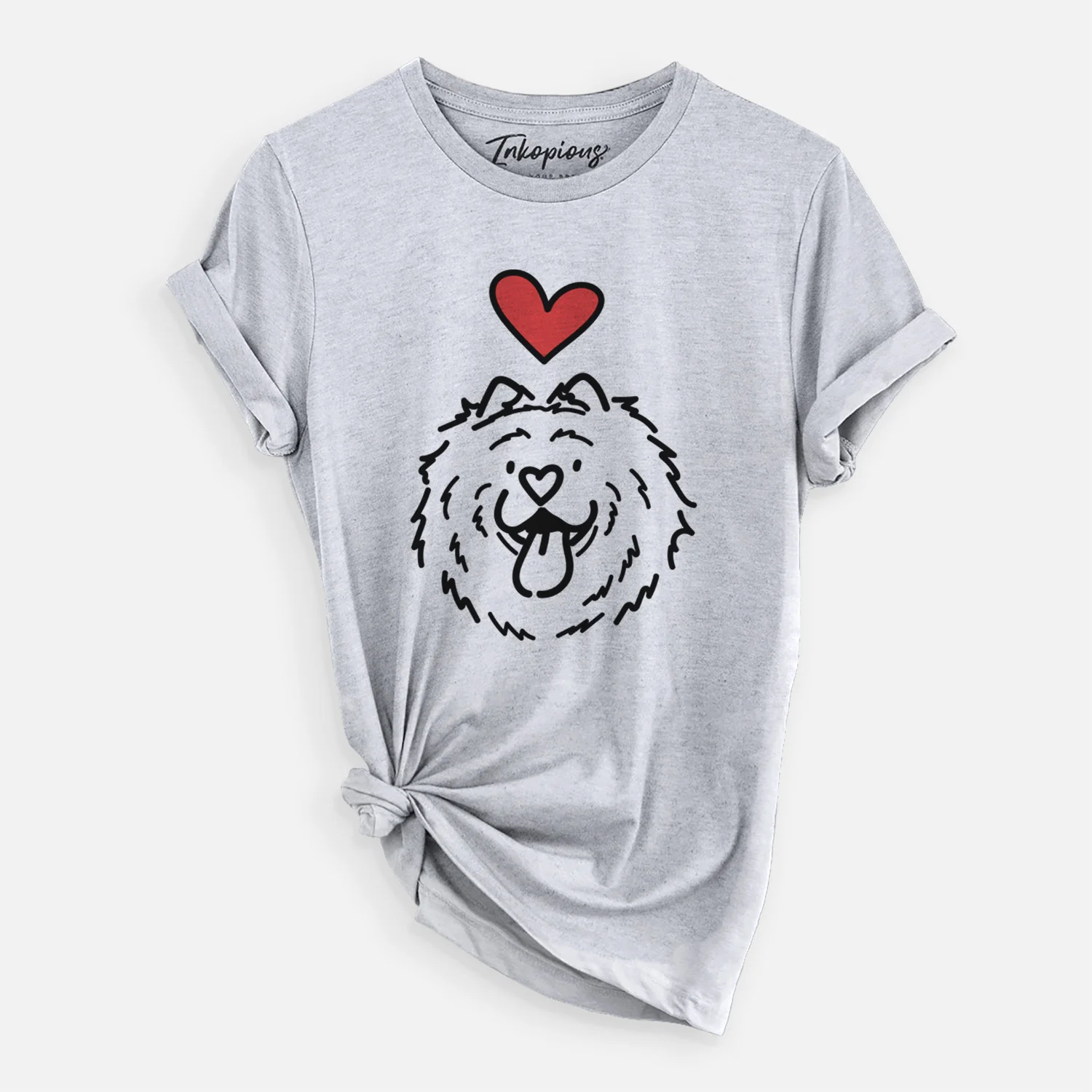 Love Always Chow Chow - Bear - Unisex Crewneck - Image 2