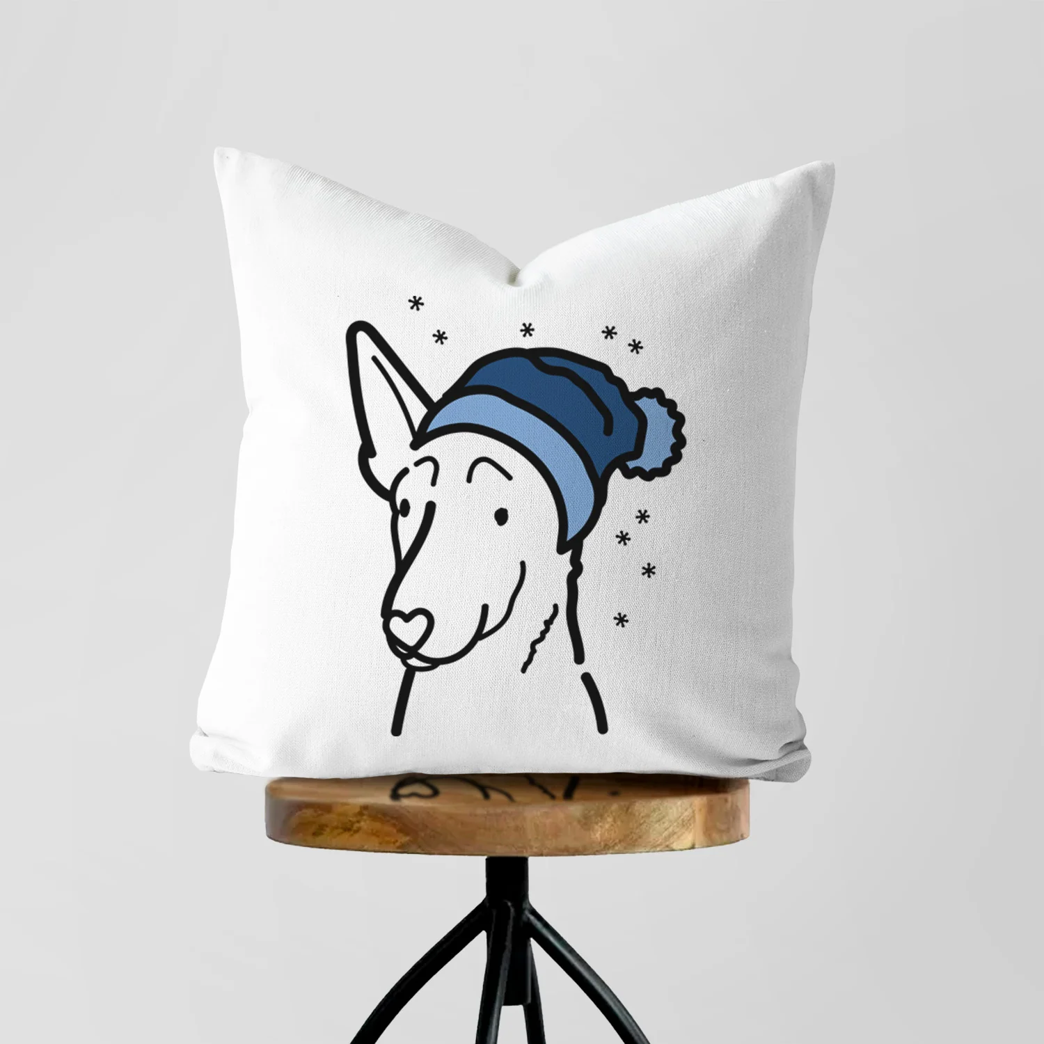Love Always Belgian Malinois - Throw Pillow Cover - Image 5