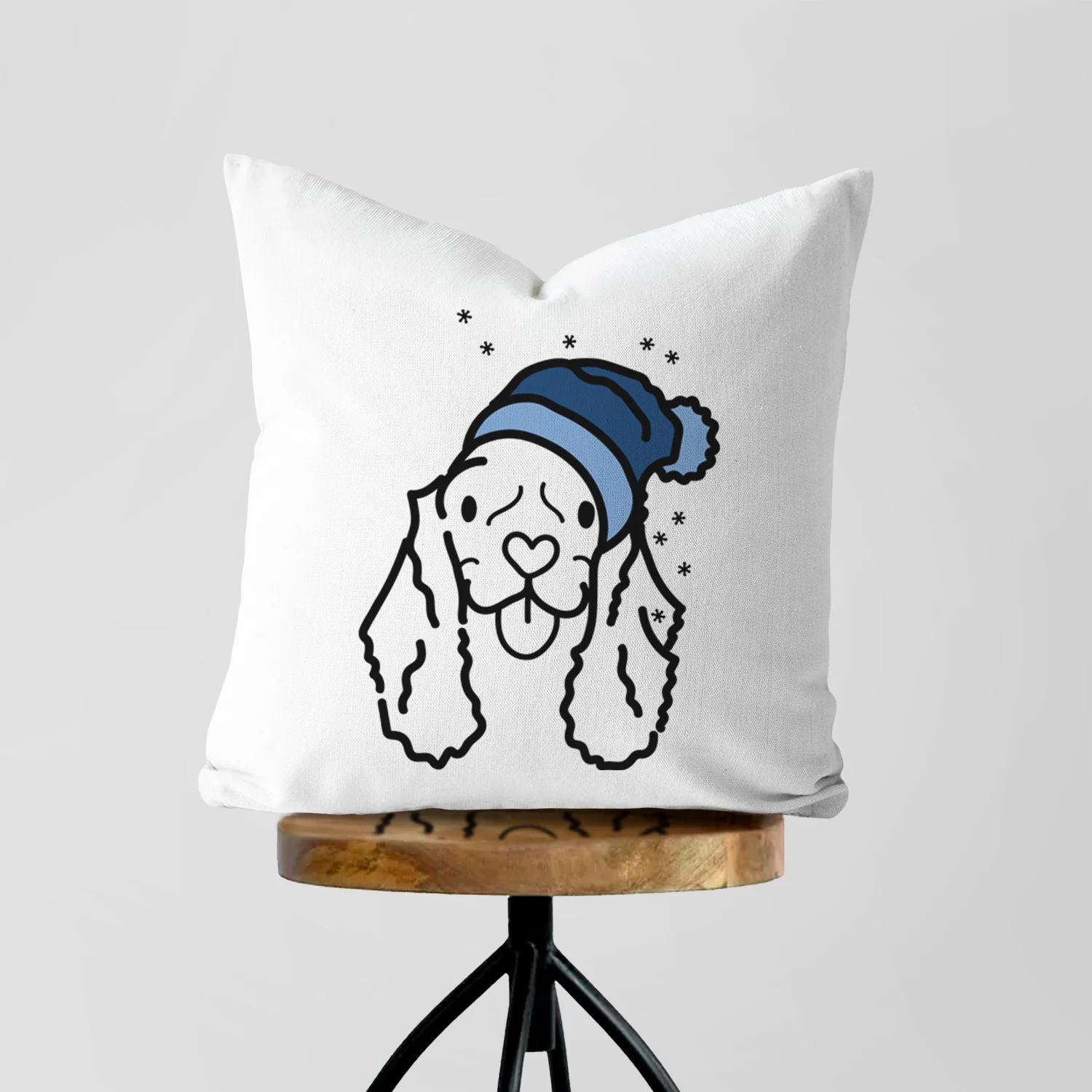 Love Always American Cocker Spaniel - Bella - Throw Pillow Cover - Image 5