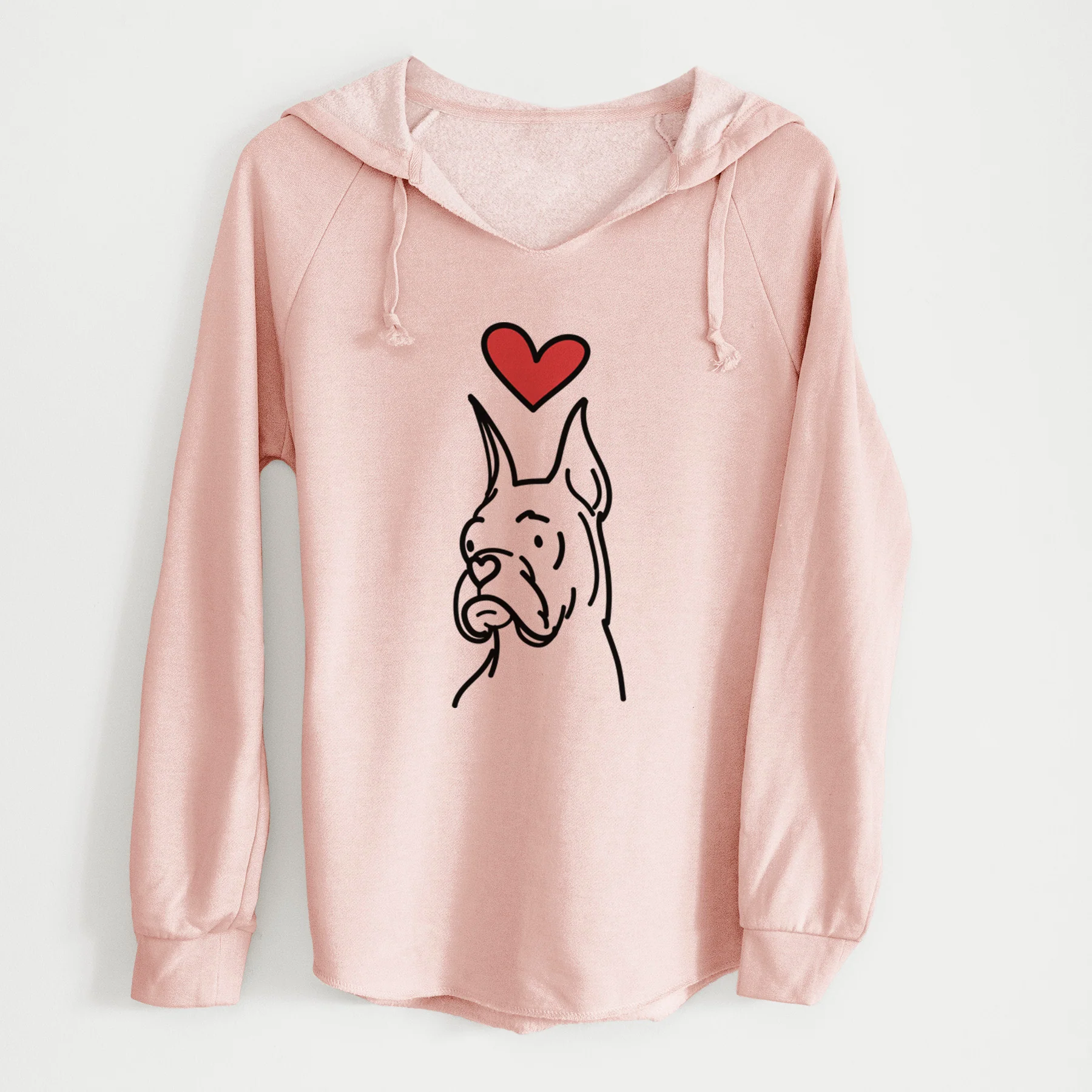 Love Always Rescue Boxer - Billy - Cali Wave Hooded Sweatshirt - Image 7