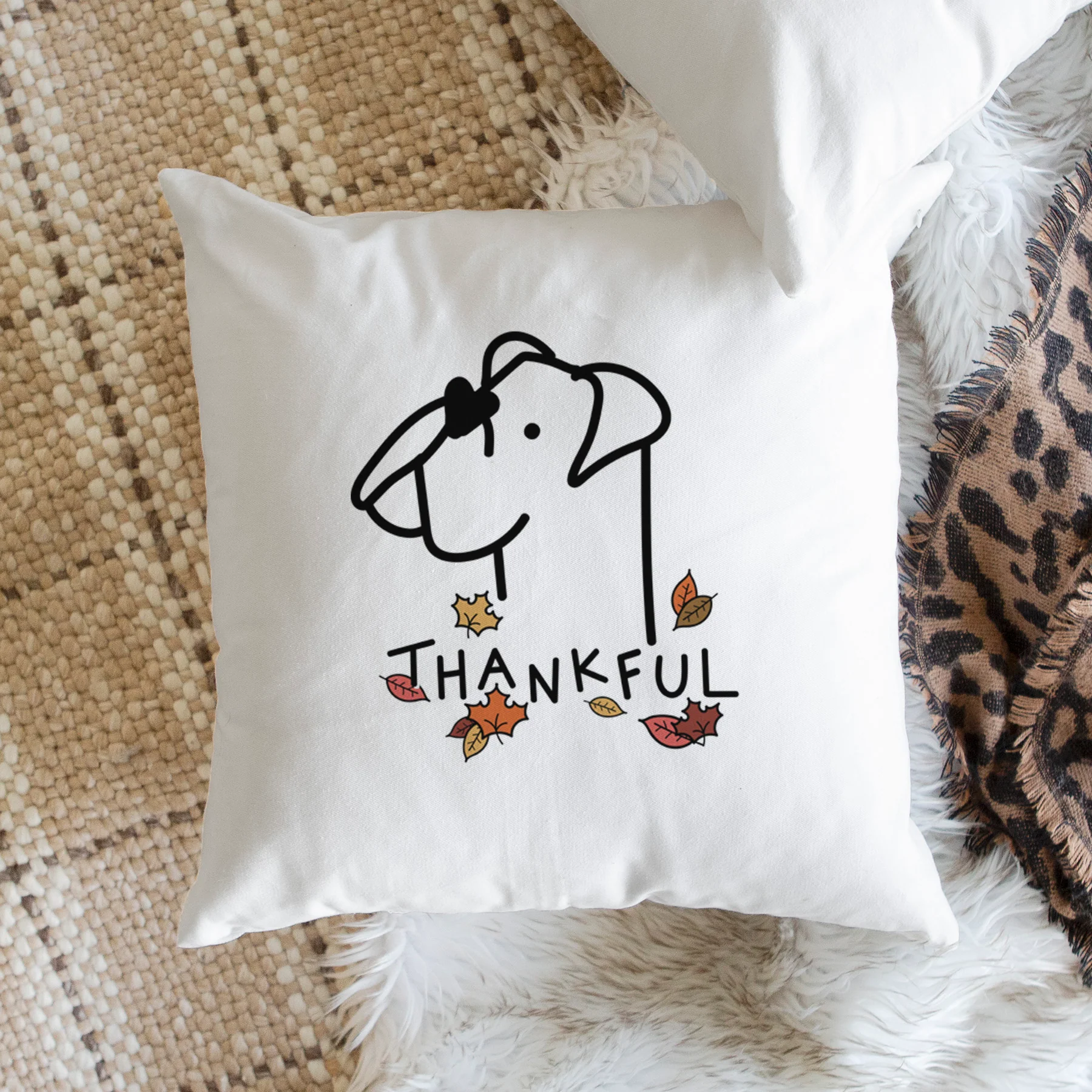 Love Always Boxer - Throw Pillow Cover - Image 2