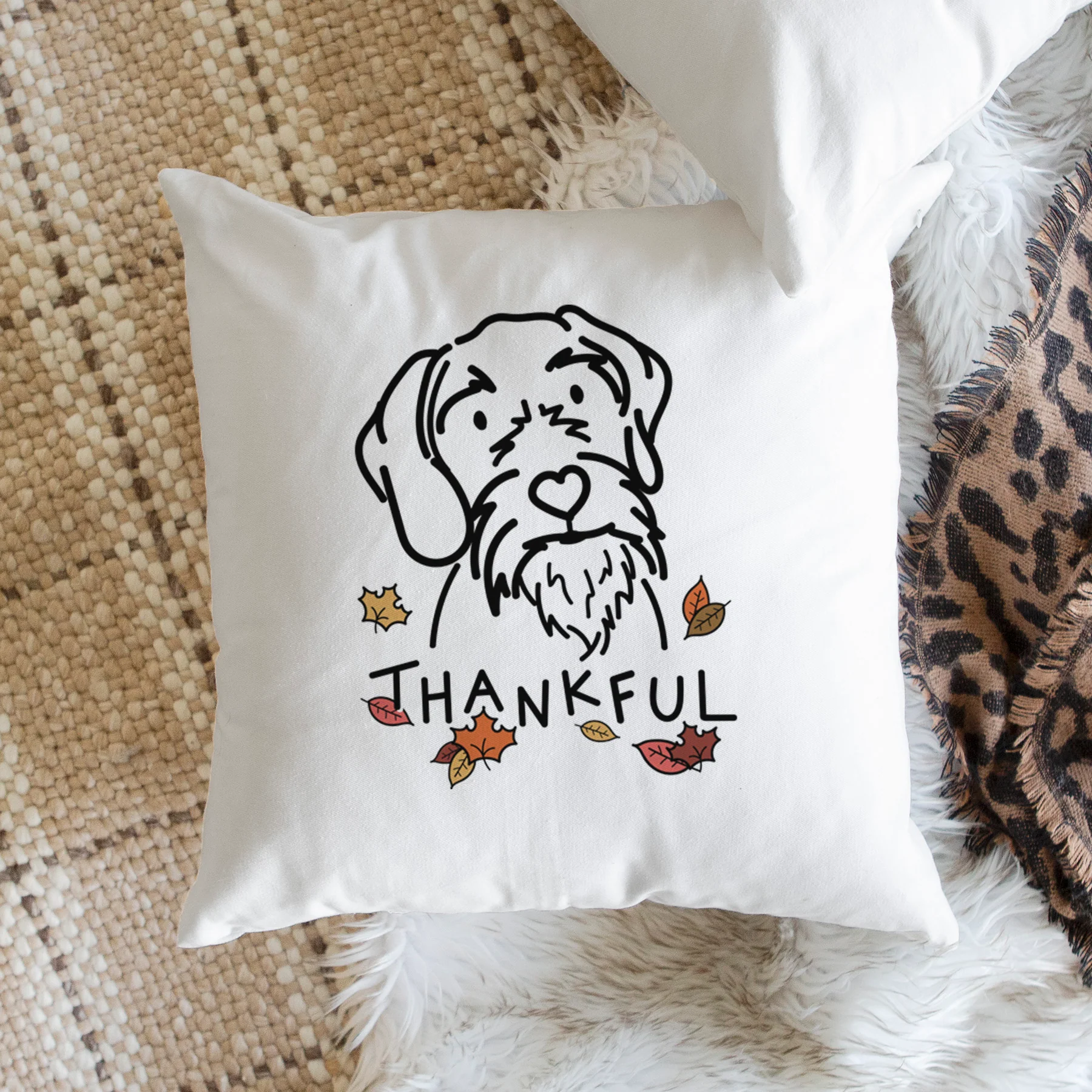 Love Always German Wirehaired Pointer - Buck - Throw Pillow Cover