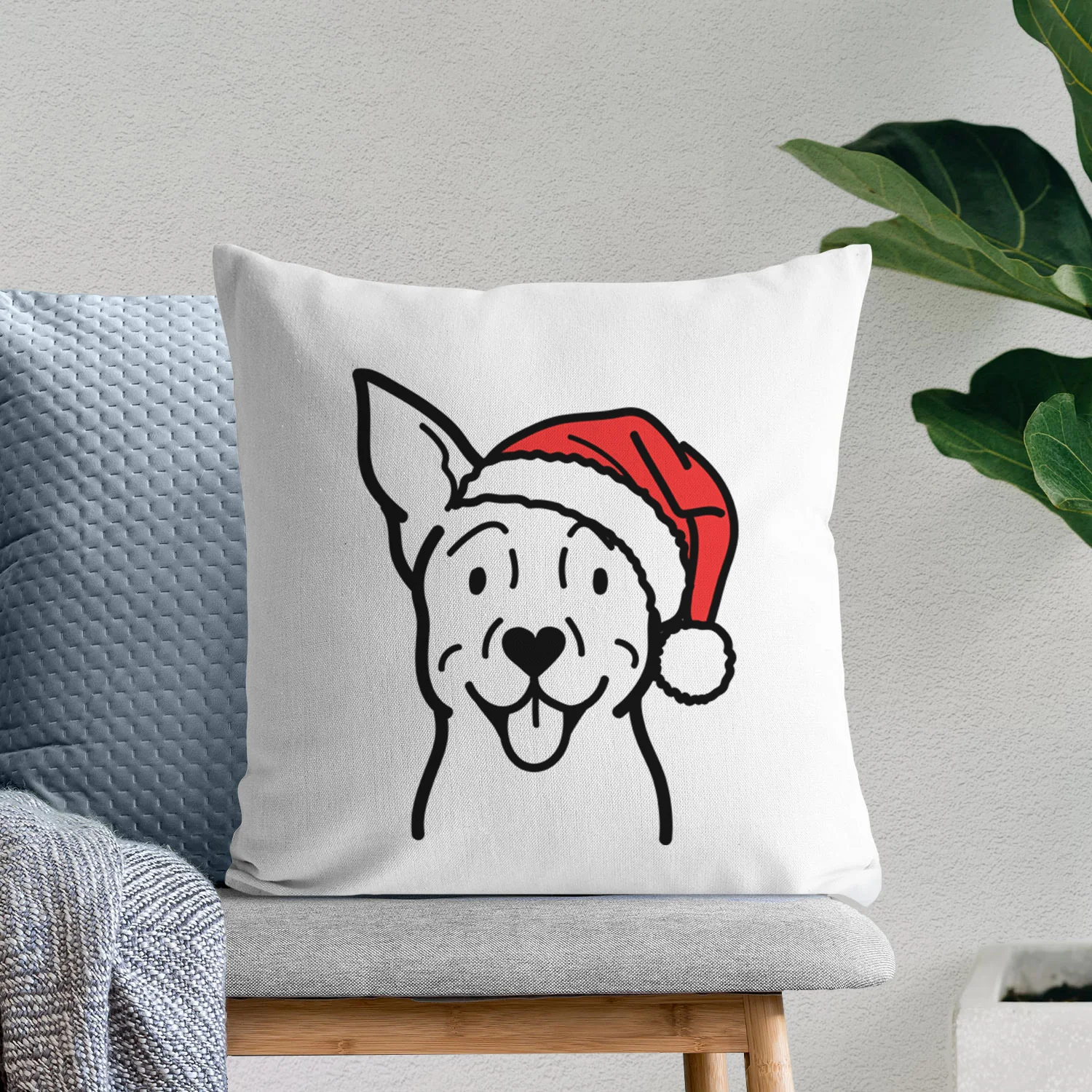 Love Always Carolina Dog - Throw Pillow Cover - Image 9