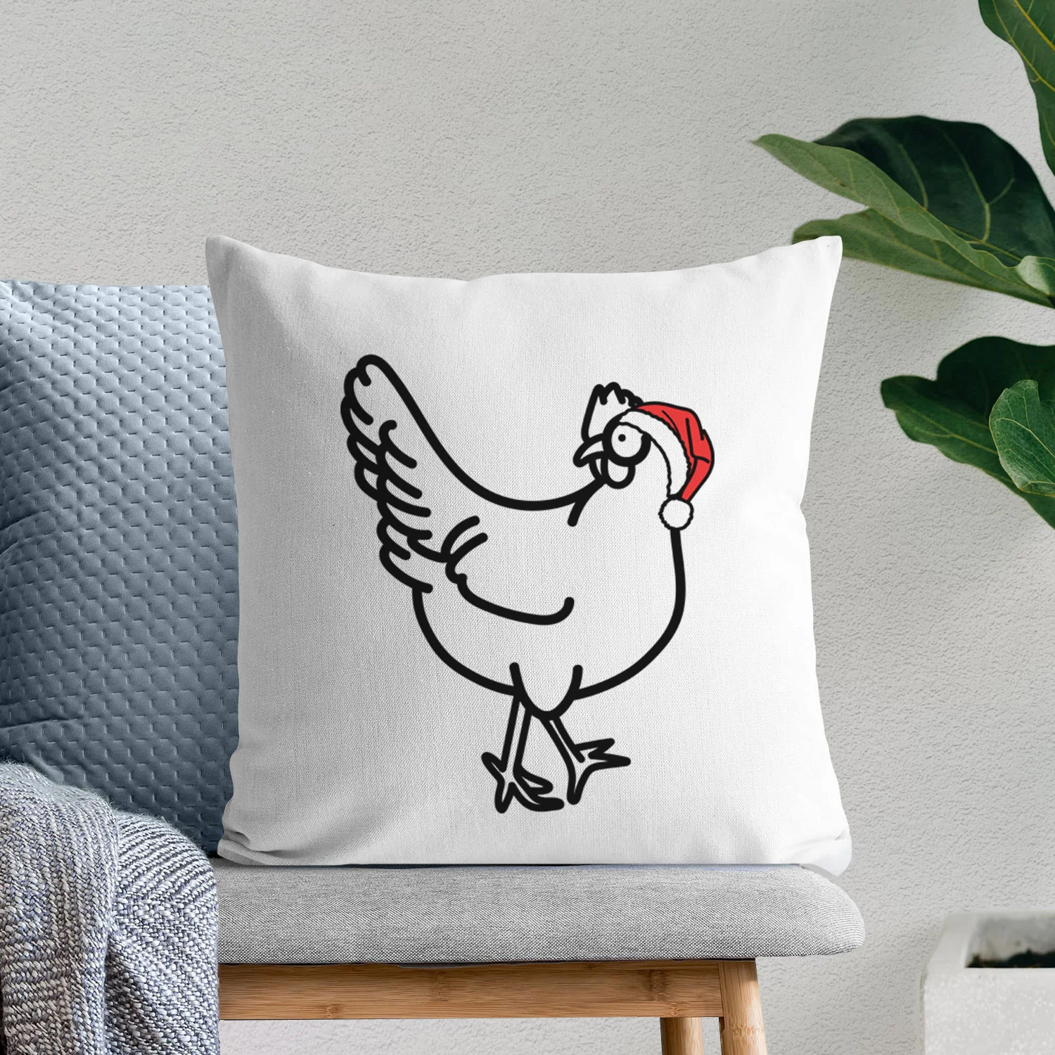 Love Always Chicken - Daisy -  Throw Pillow Cover - Image 9