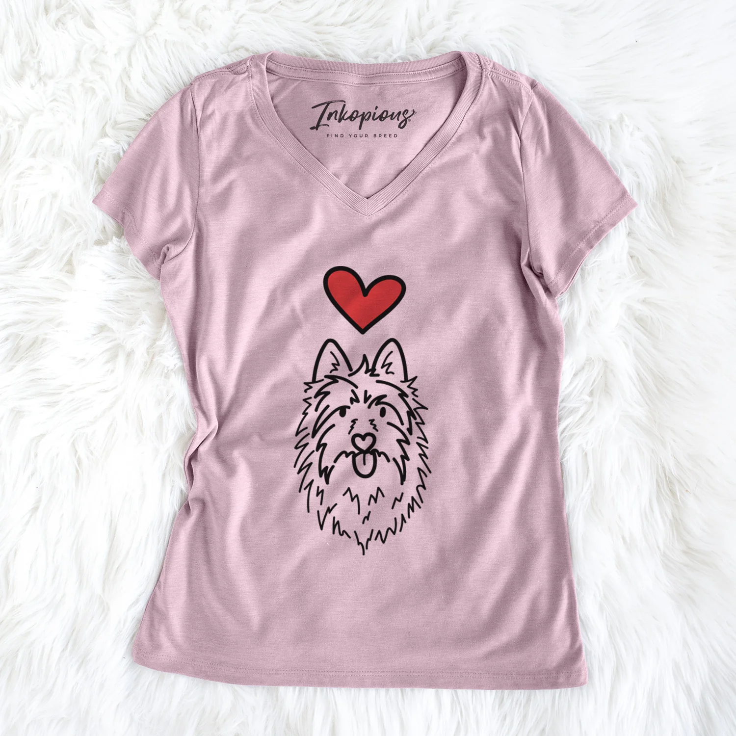 Love Always Australian Terrier - Digger - Women's Perfect V-neck Shirt - Image 2