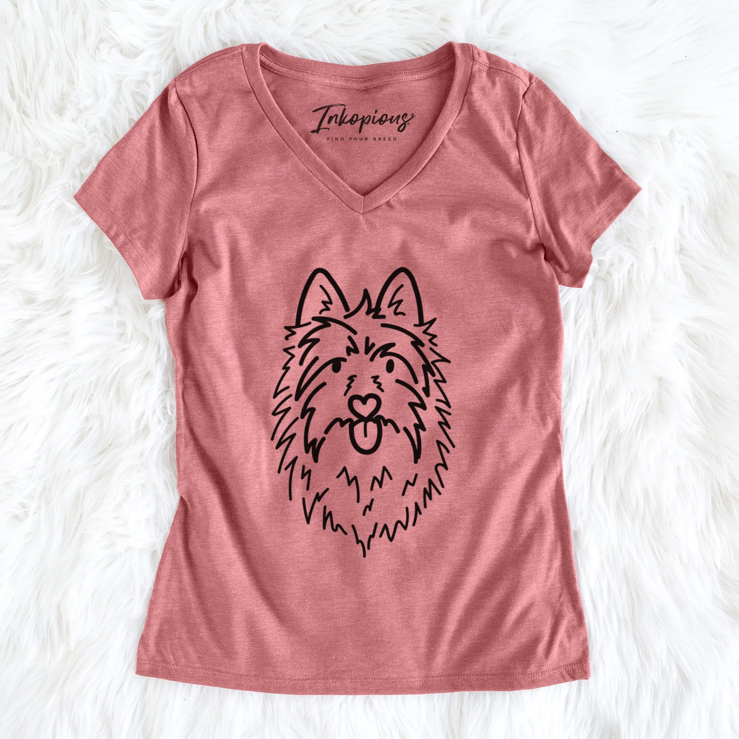 Love Always Australian Terrier - Digger - Women's Perfect V-neck Shirt - Image 7