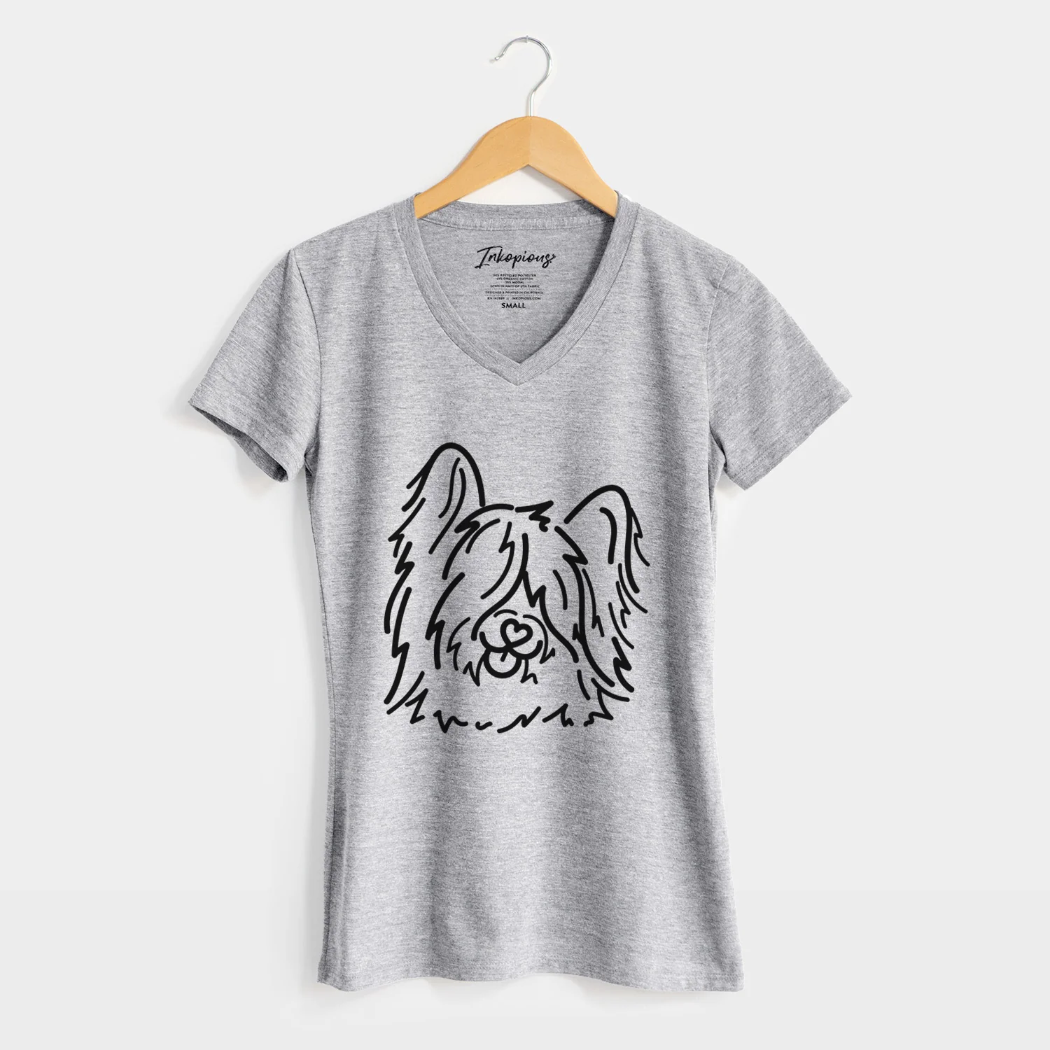 Love Always Skye Terrier - Dougal - Women's Perfect V-neck Shirt - Image 8