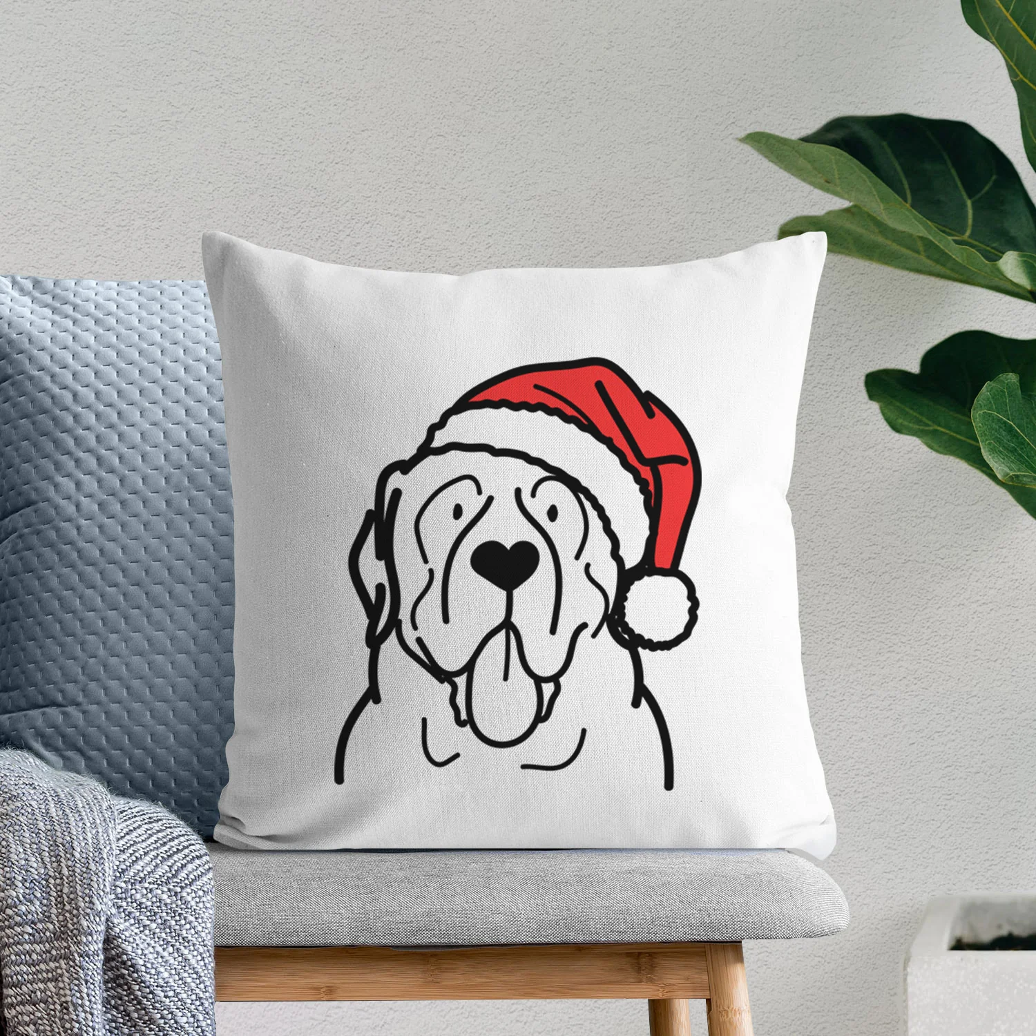 Love Always English Mastiff - Throw Pillow Cover - Image 9