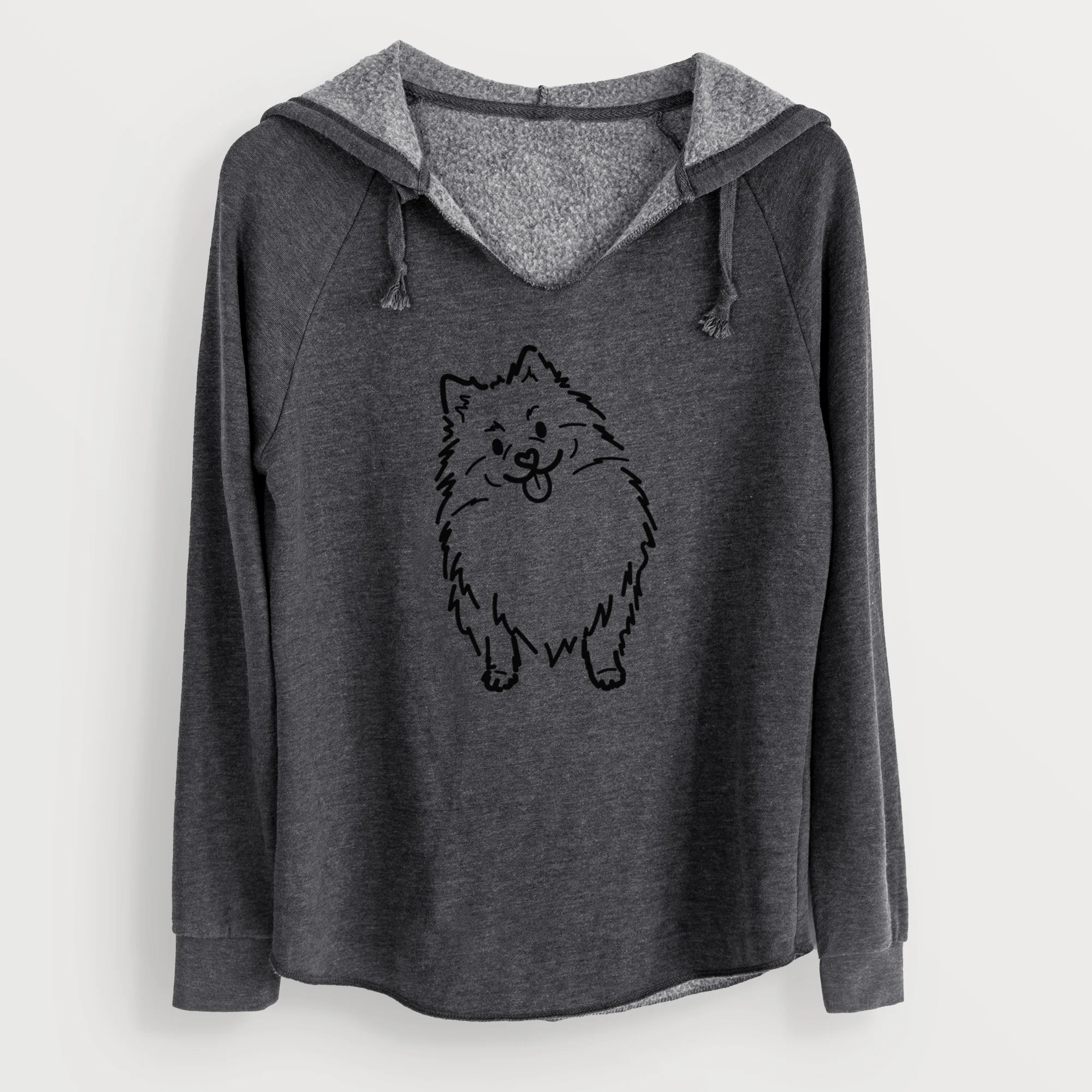 Love Always Pomeranian - Fern - Cali Wave Hooded Sweatshirt - Image 18