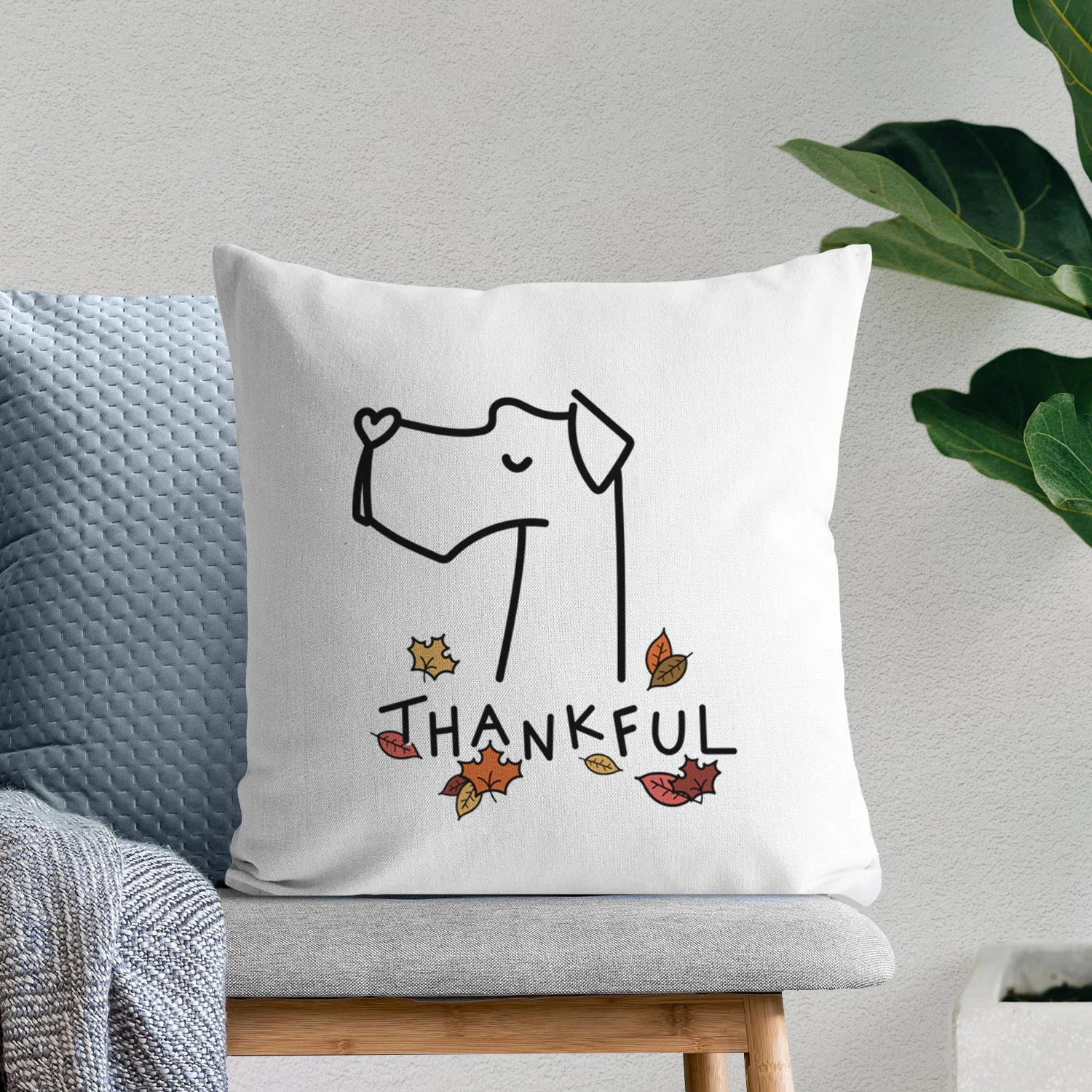 Love Always Great Dane - Throw Pillow Cover - Image 7