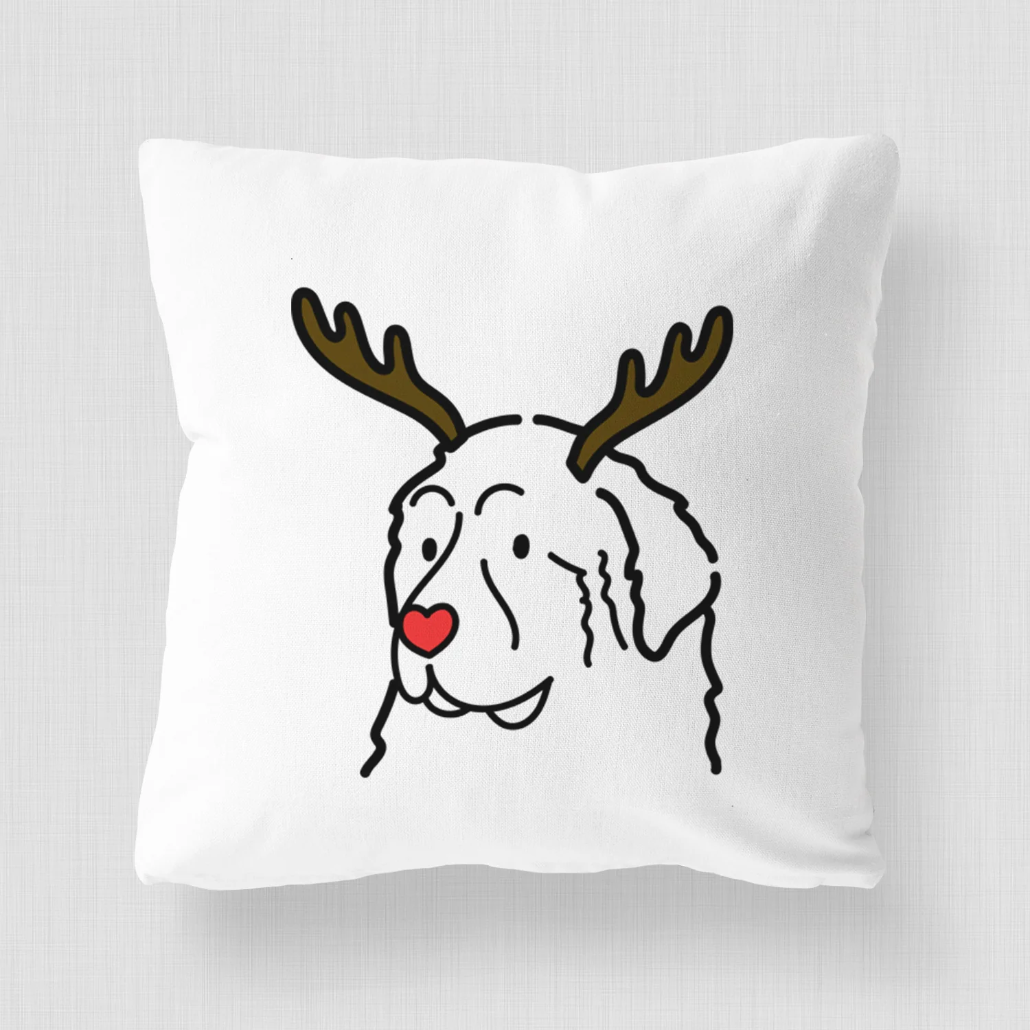 Love Always Great Pyrenees - Throw Pillow Cover - Image 4