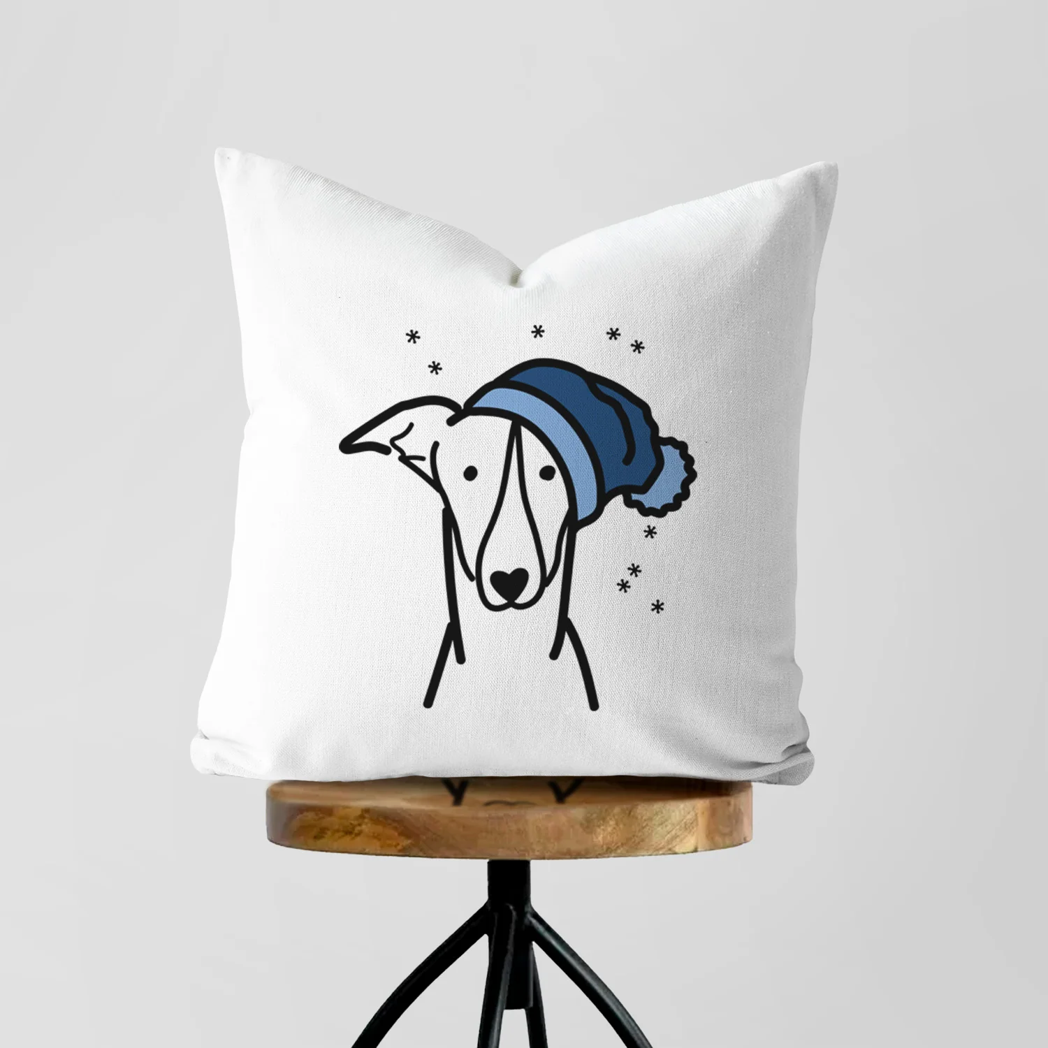 Love Always Greyhound - Throw Pillow Cover - Image 5