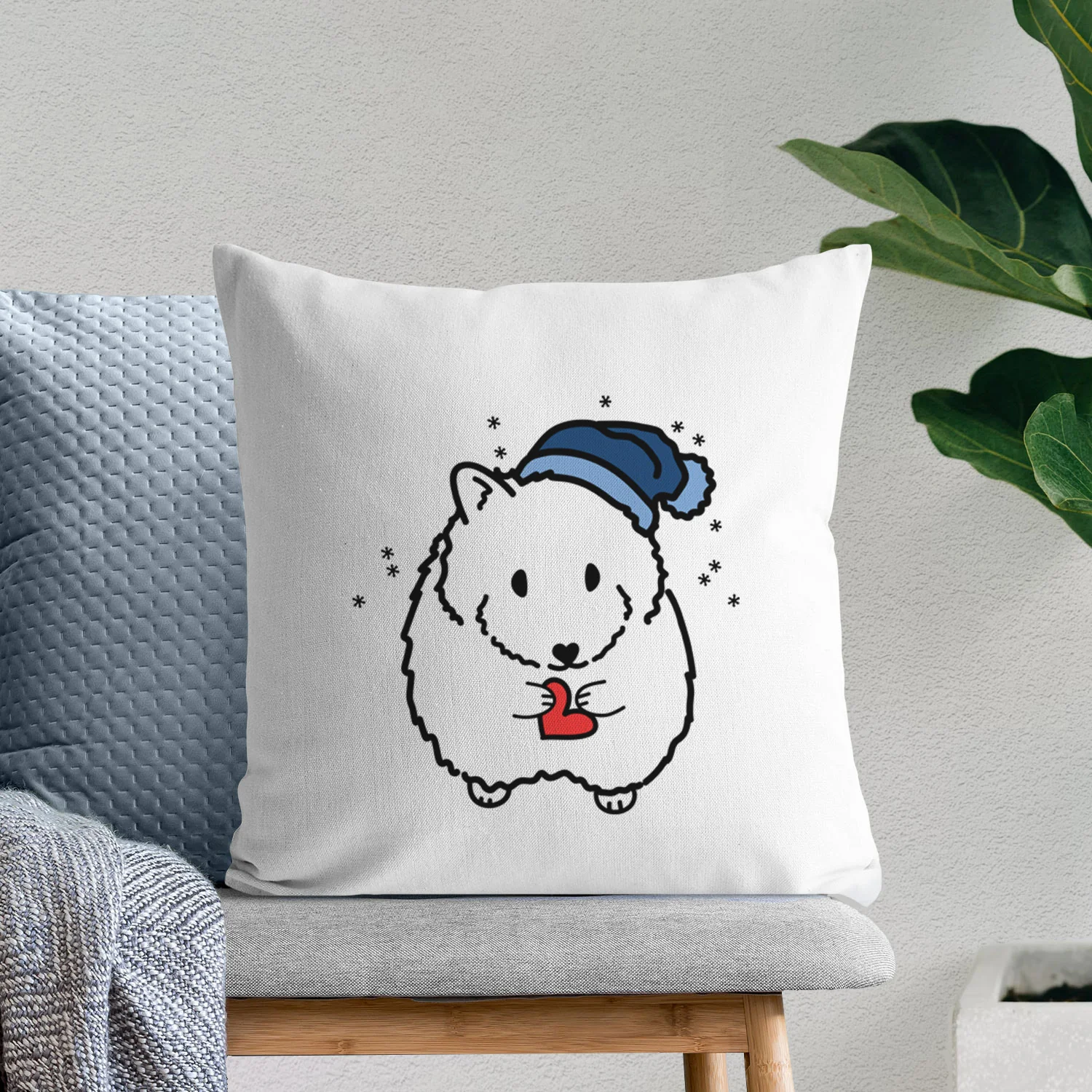 Love Always Hamster - Hilga - Throw Pillow Cover - Image 10