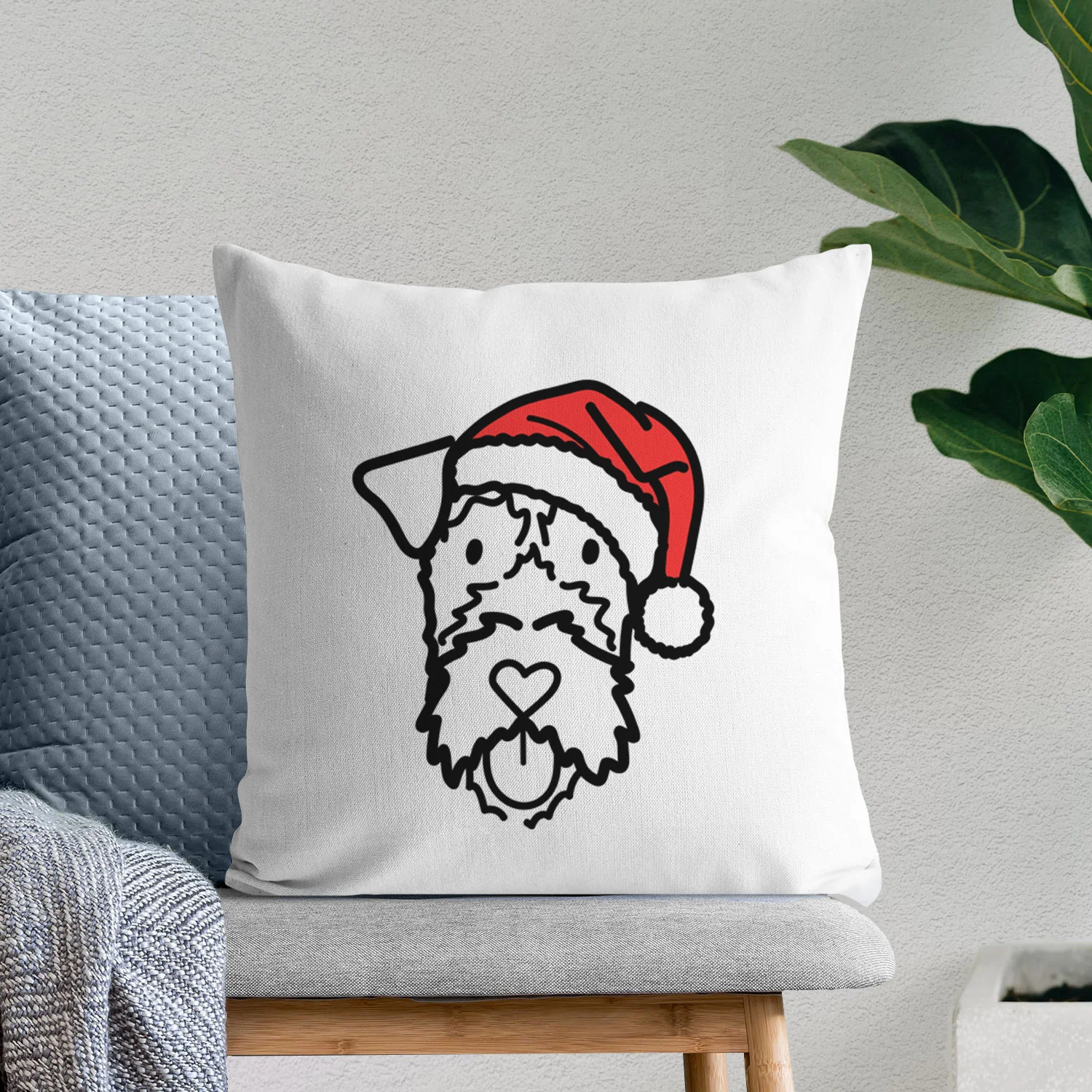 Love Always Irish Terrier - Throw Pillow Cover - Image 9