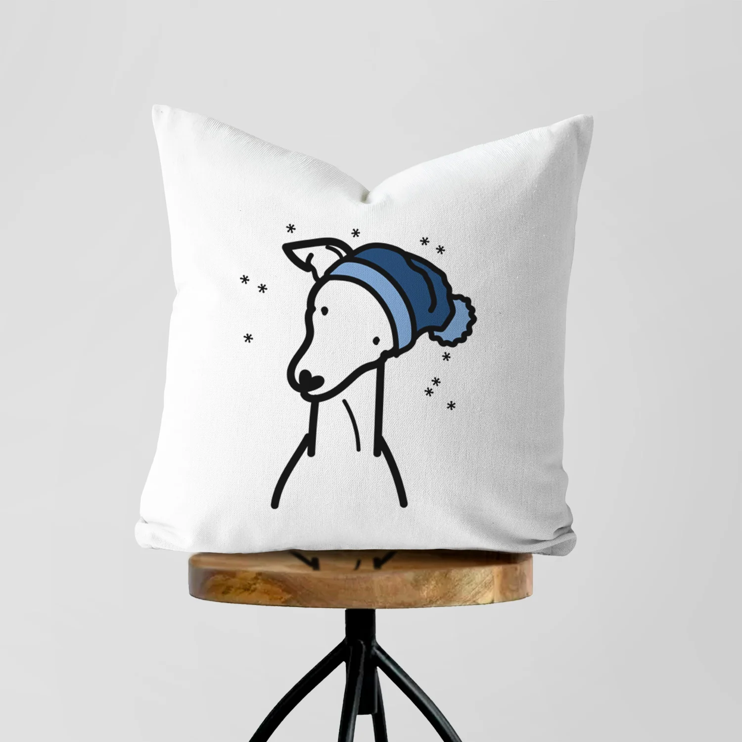 Love Always Italian Greyhound - Throw Pillow Cover - Image 5