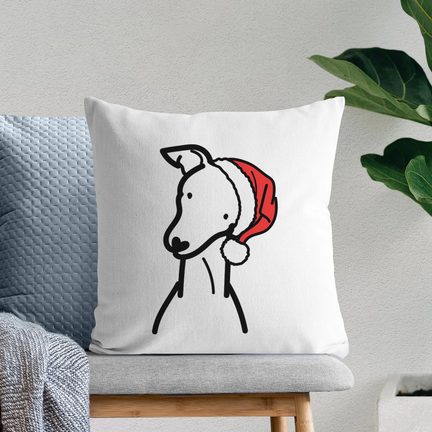 Love Always Italian Greyhound - Throw Pillow Cover - Image 9