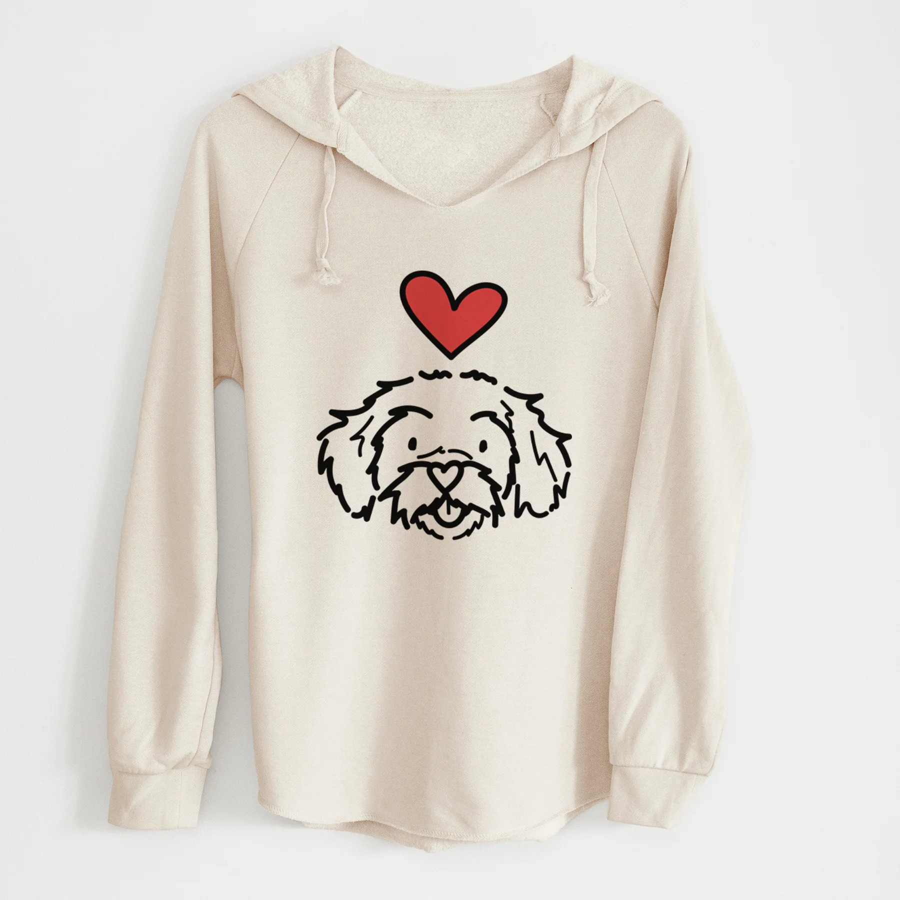 Love Always Peekapoo - Jo Jo - Cali Wave Hooded Sweatshirt - Image 10