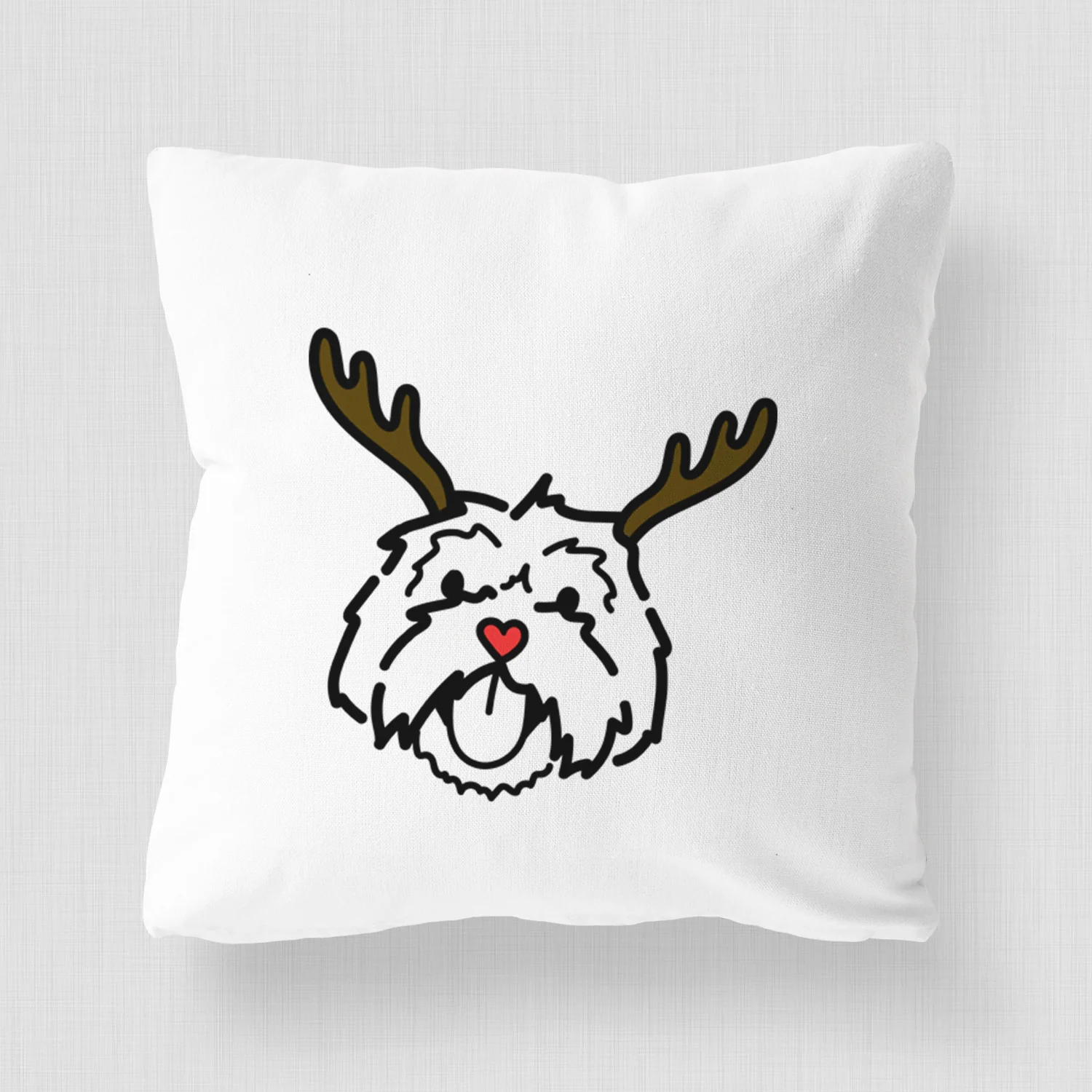 Love Always Lhasa Apso - Keia - Throw Pillow Cover - Image 4