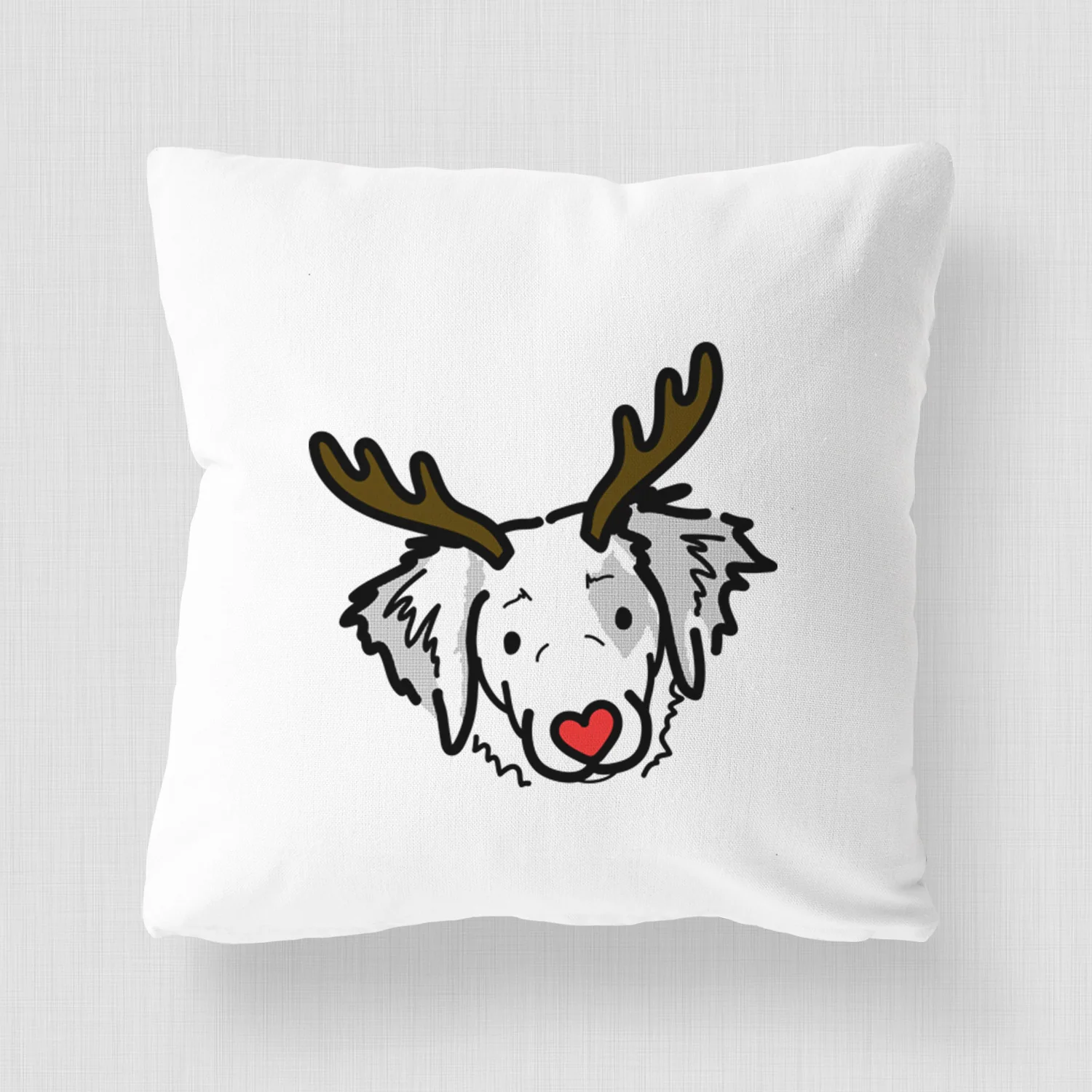 Love Always Brittany Spaniel - Kiva - Throw Pillow Cover - Image 4