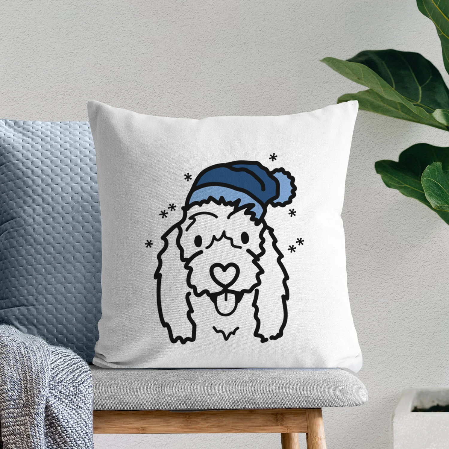 Love Always Coton de Tulear - Louie -  Throw Pillow Cover - Image 10