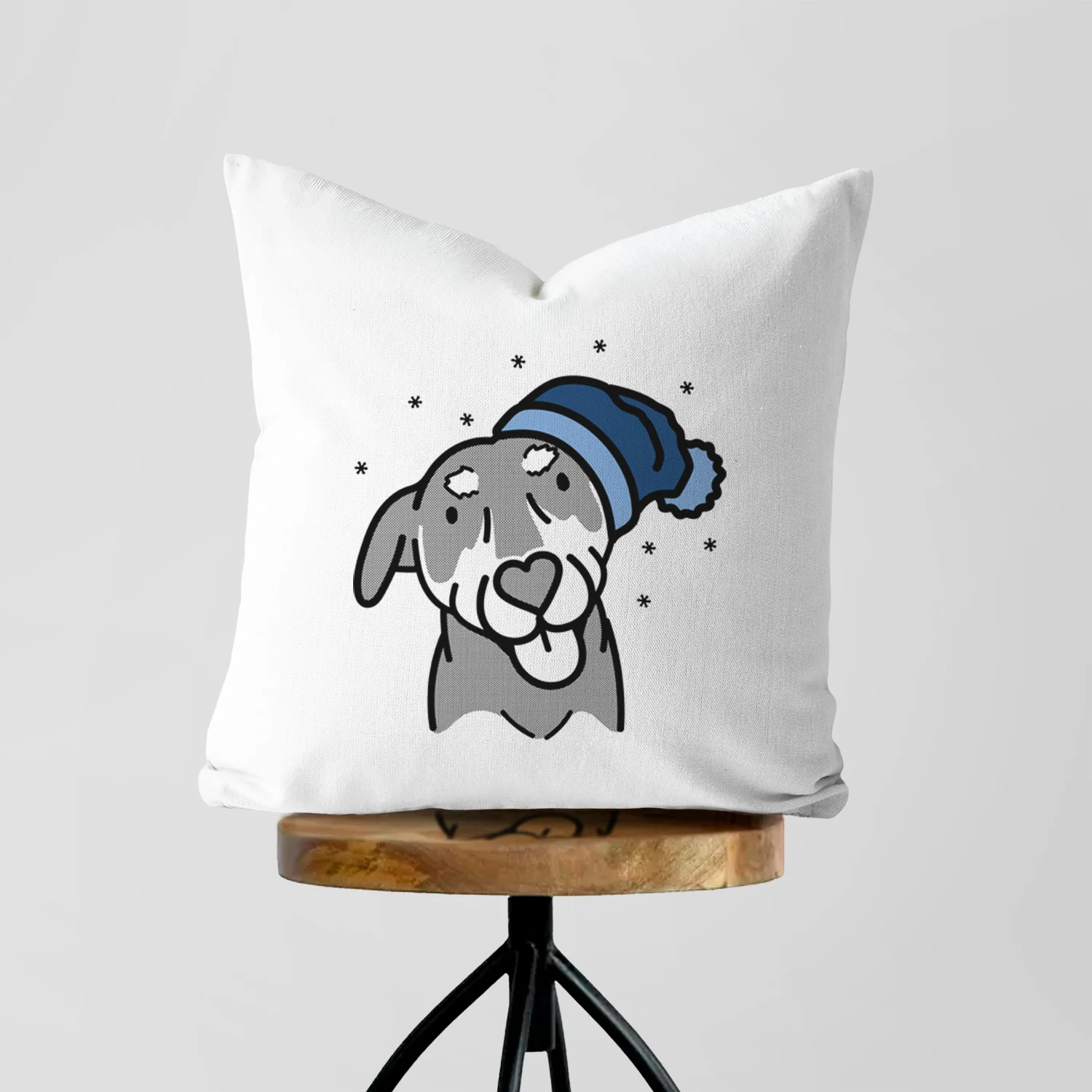 Love Always Mixed Breed - Lousia - Throw Pillow Cover - Image 5