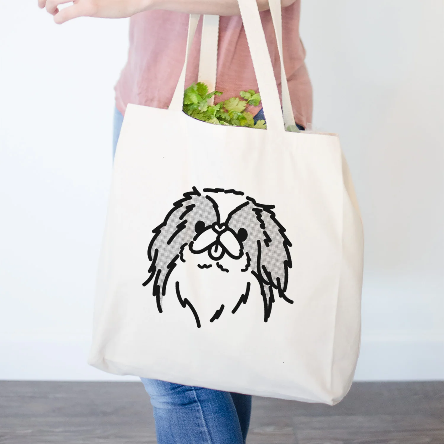 Love Always Japanese Chin - Macha - Tote Bag - Image 2