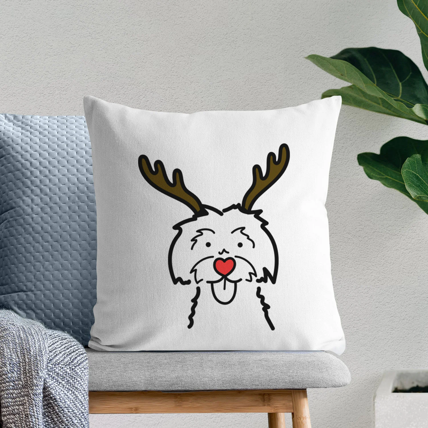 Love Always Maltese - Throw Pillow Cover - Image 8