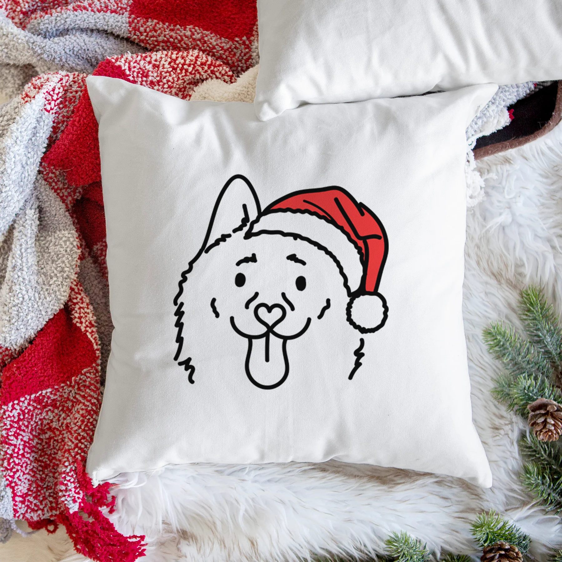 Love Always Schipperke - Meeko - Throw Pillow Cover - Image 3